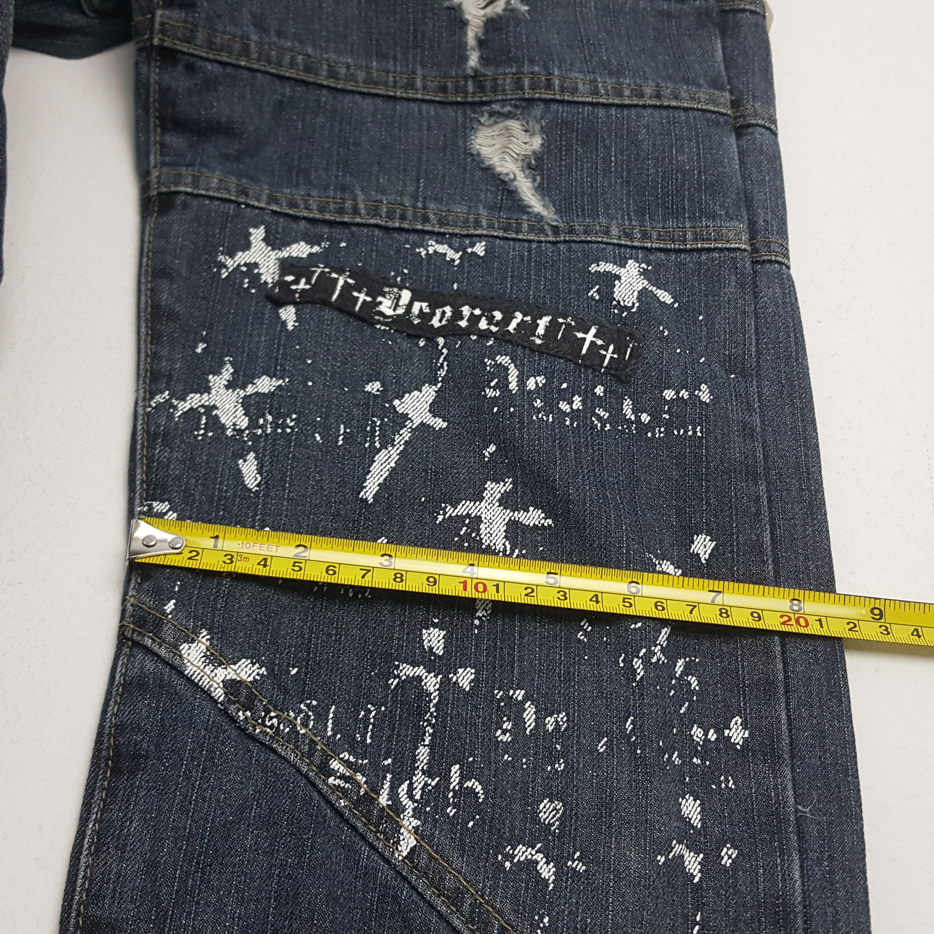 Japanese Brand × Vintage Vintage Drorart Japanese Brand Punk Style Jeans Size US 29 - 13 Thumbnail