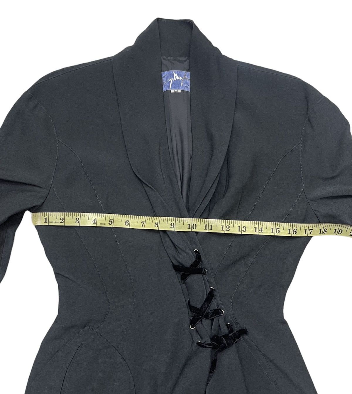 Mugler Vintage Thierry Mugler Rayon Asymmetric Jacket Size US S / EU 44-46 / 1 - 6 Thumbnail