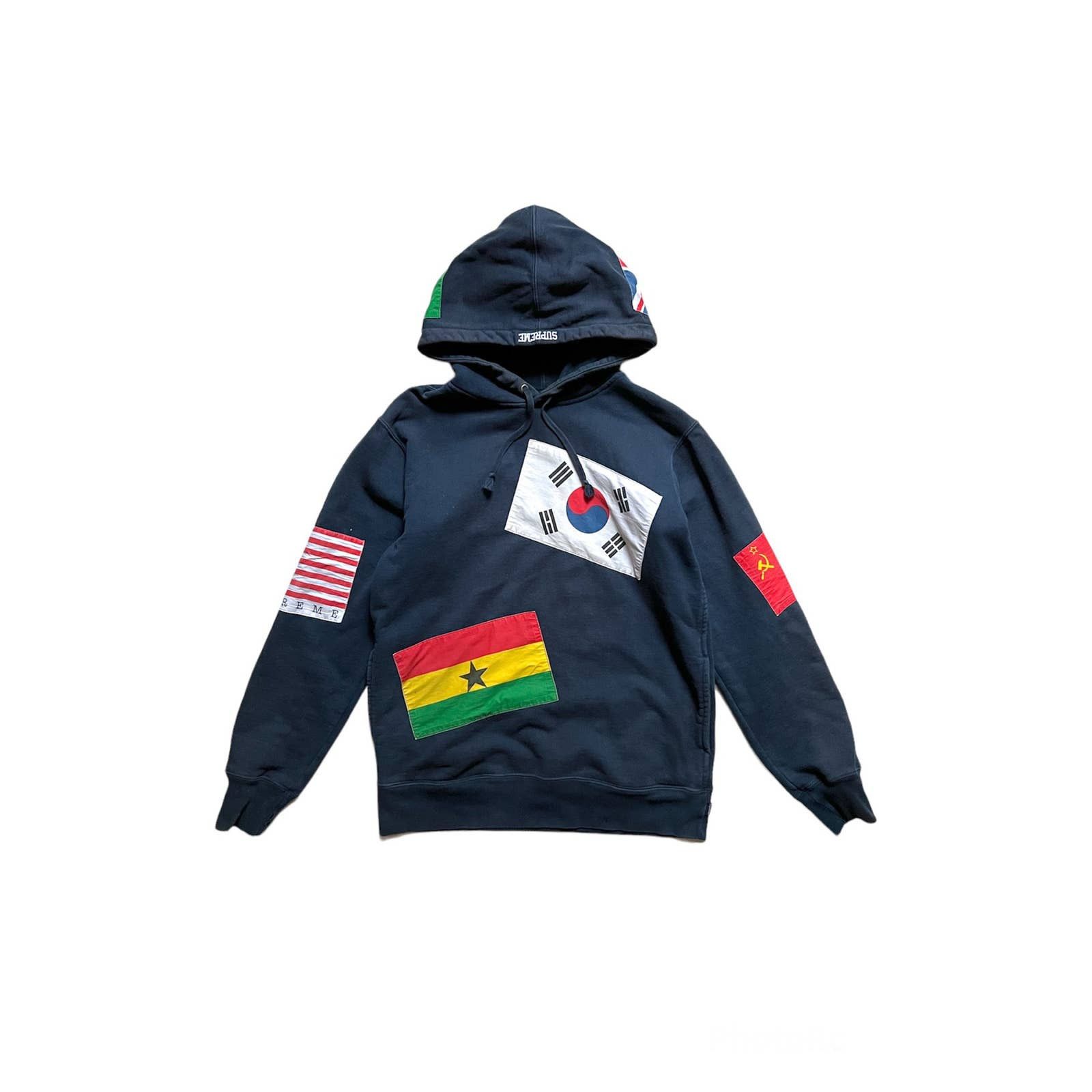 Supreme Flags Hoodie Grailed