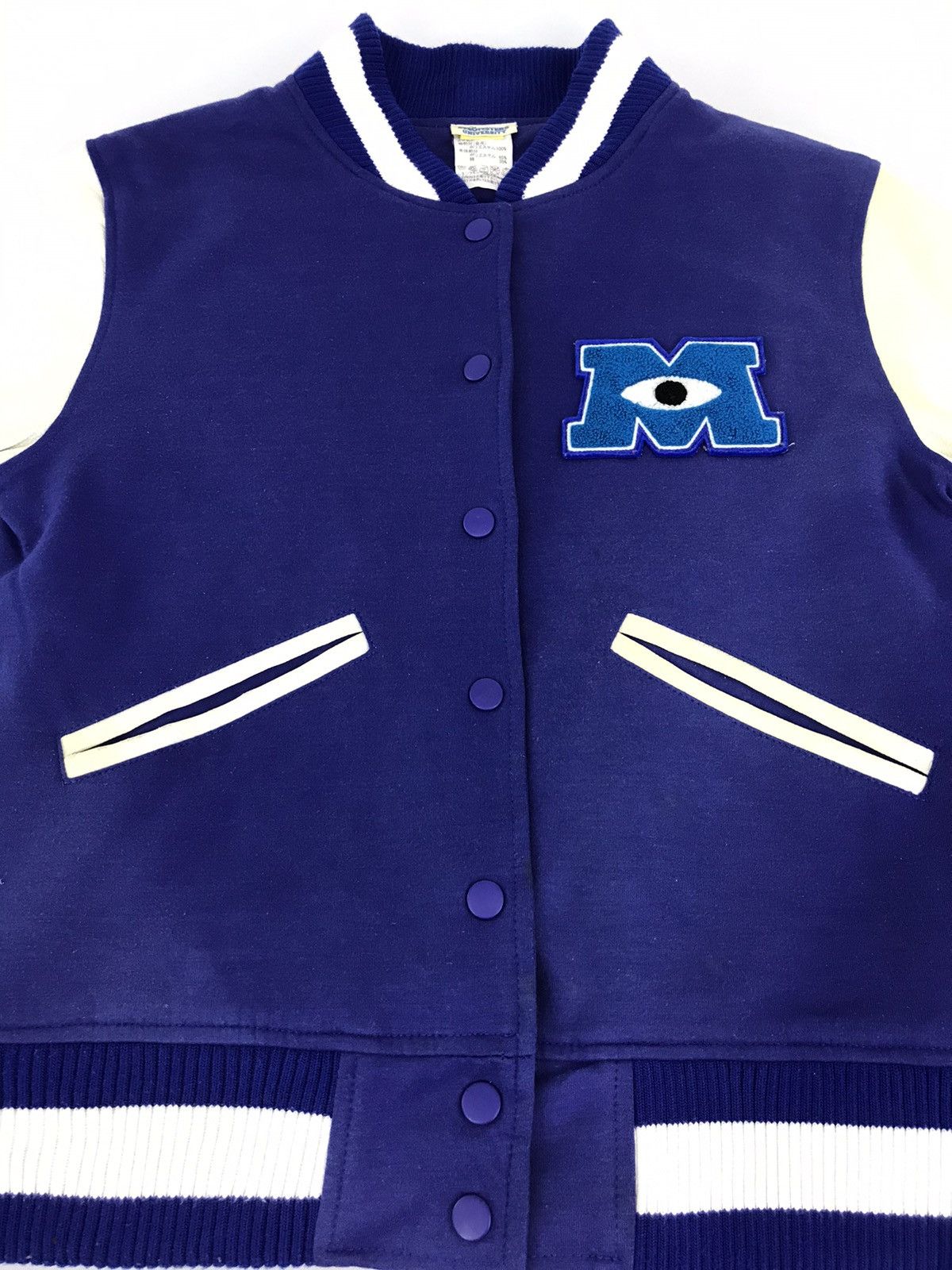 Cartoon Network × Japanese Brand Monster University Varsity Jacket Wool Disney Anime Size US S / EU 44-46 / 1 - 9 Thumbnail