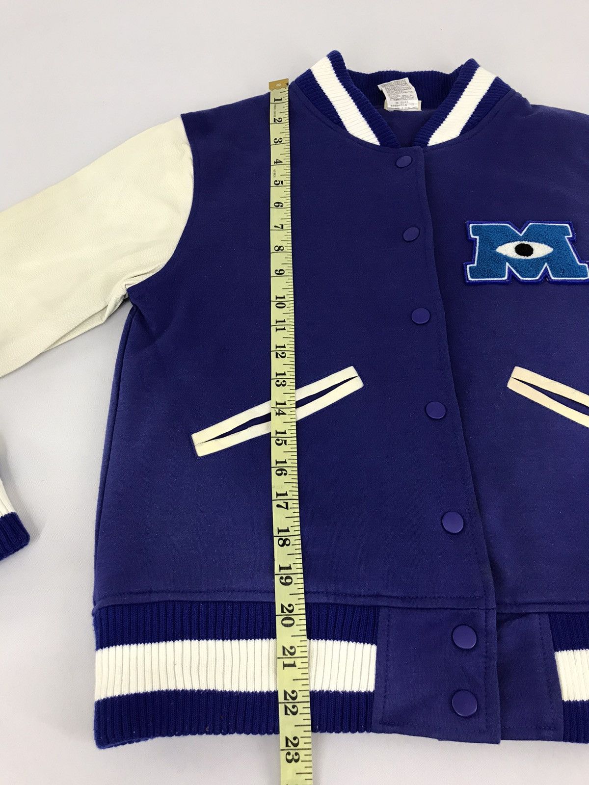 Cartoon Network × Japanese Brand Monster University Varsity Jacket Wool Disney Anime Size US S / EU 44-46 / 1 - 11 Thumbnail
