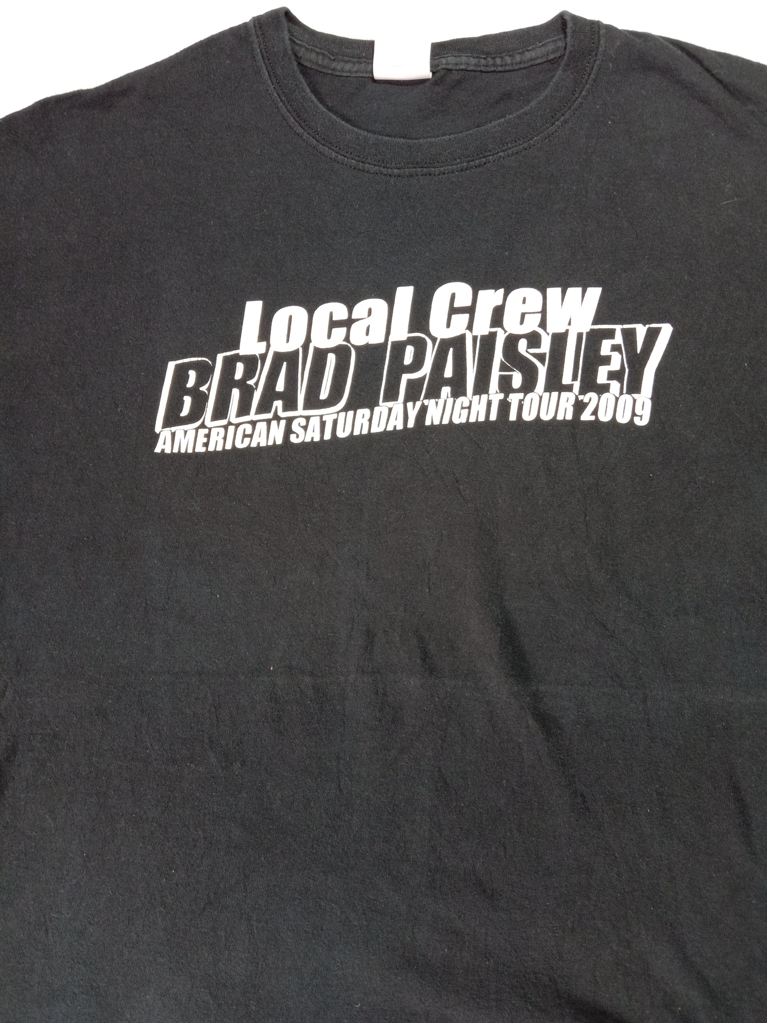 Band Tees Vintage Brad Paisley Tee Crew T-shirt Size US XL / EU 56 / 4 - 3 Thumbnail