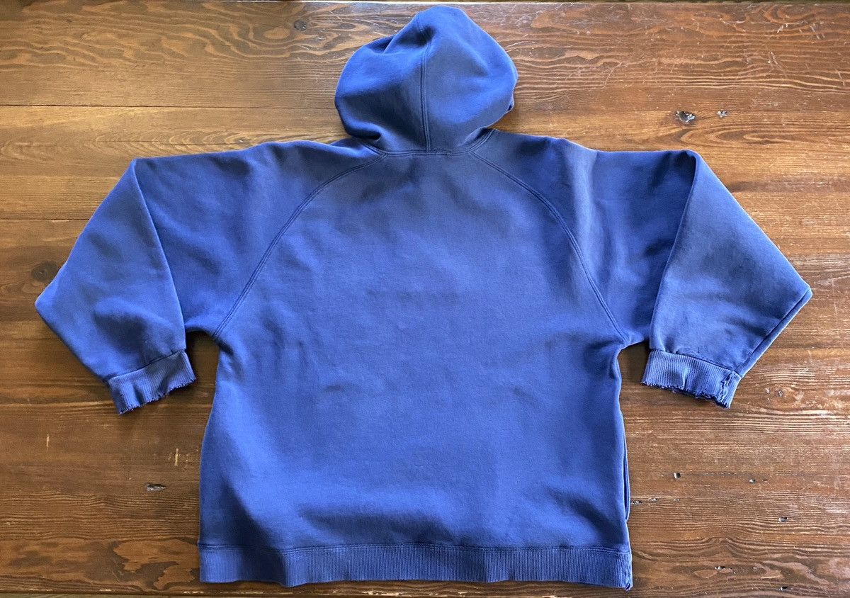 Adidas Vintage ‘01 Adidas Distressed Raglan Hoodie Sweatshirt Size US M / EU 48-50 / 2 - 20 Thumbnail