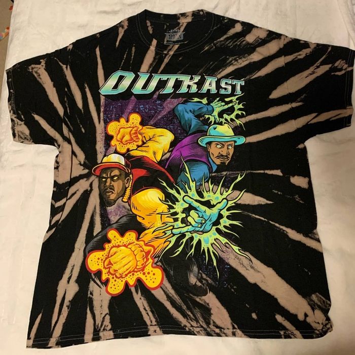 outkast tie dye shirt