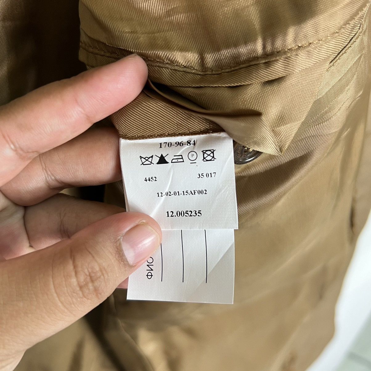 Designer 💥 AEROFLOT BUNAKOVA & HOKHLOFF CASHMERE COAT Size US M / EU 48-50 / 2 - 9 Thumbnail