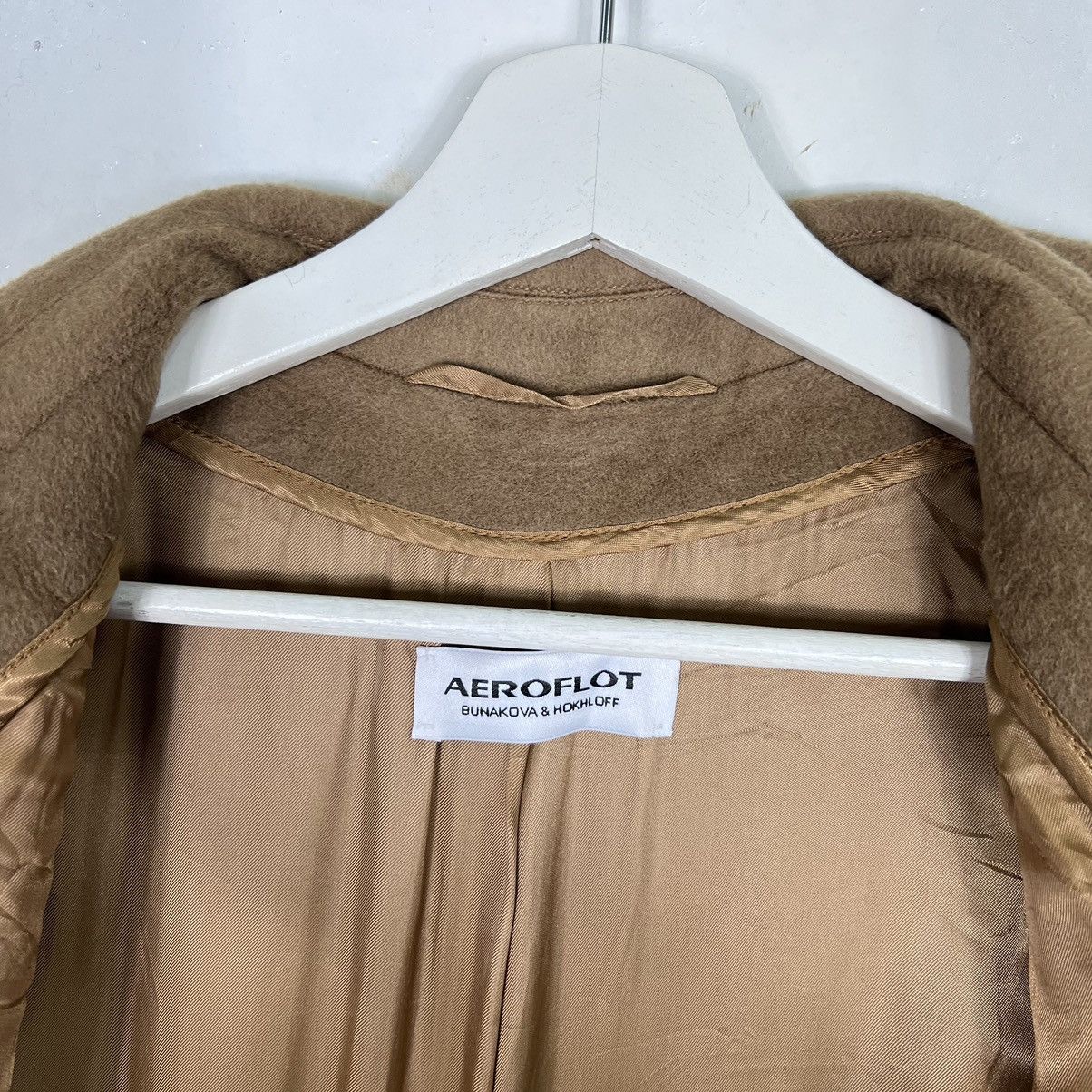 Designer 💥 AEROFLOT BUNAKOVA & HOKHLOFF CASHMERE COAT Size US M / EU 48-50 / 2 - 8 Thumbnail