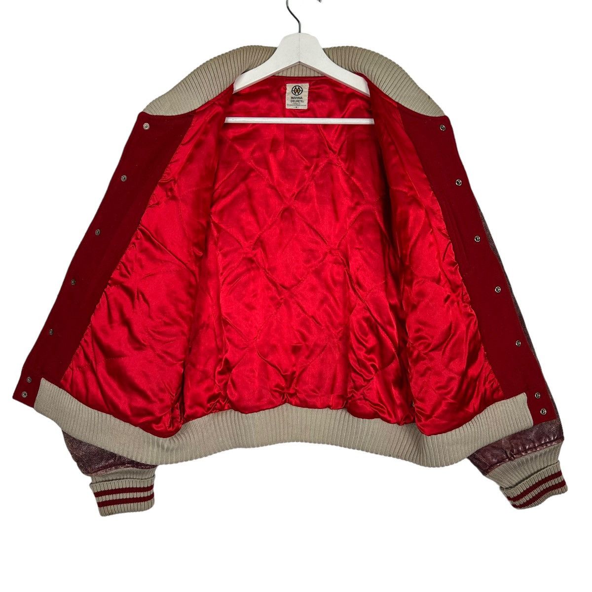 Japanese Brand 🔥 VINTAGE MARINA DELREY VARSITY STADIUM JACKET Size US M / EU 48-50 / 2 - 7 Thumbnail