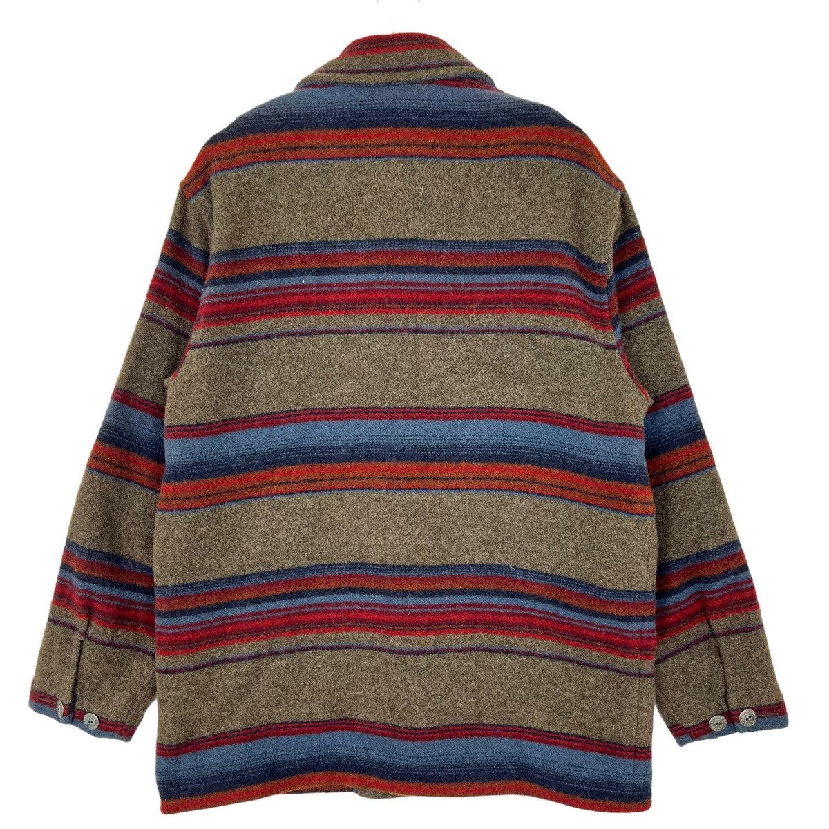 Woolrich Woolen Mills VINTAGE WOOLRICH WOOL STRIPE COAT JACKET MADE IN USA Size US M / EU 48-50 / 2 - 2 Thumbnail