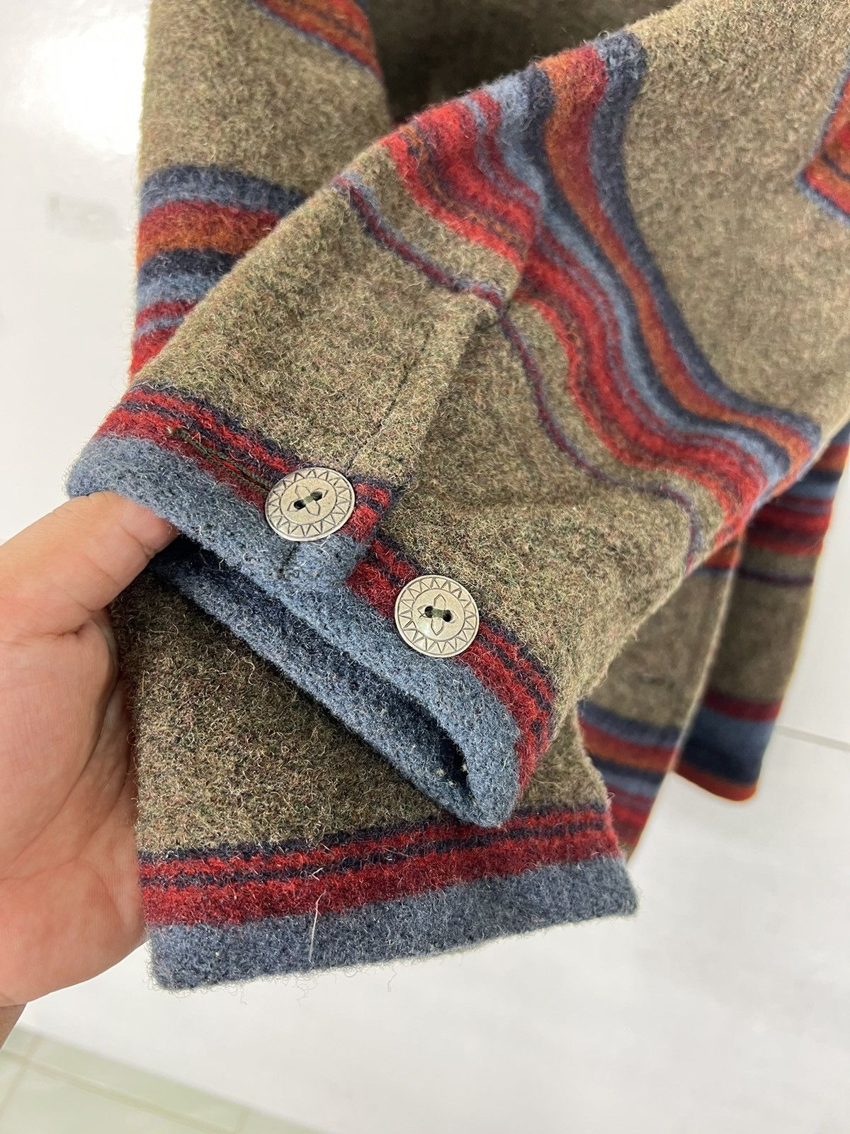Woolrich Woolen Mills VINTAGE WOOLRICH WOOL STRIPE COAT JACKET MADE IN USA Size US M / EU 48-50 / 2 - 12 Thumbnail