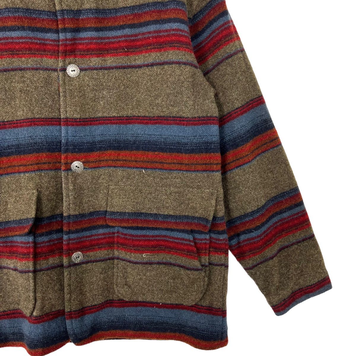 Woolrich Woolen Mills VINTAGE WOOLRICH WOOL STRIPE COAT JACKET MADE IN USA Size US M / EU 48-50 / 2 - 7 Thumbnail
