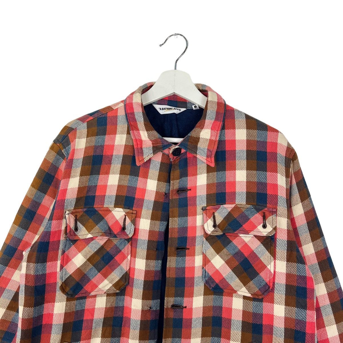 Bape 🔥 RARE VINTAGE NIGO ERA A BATHING APE CLASSIC PLAID JACKET Size US M / EU 48-50 / 2 - 4 Thumbnail