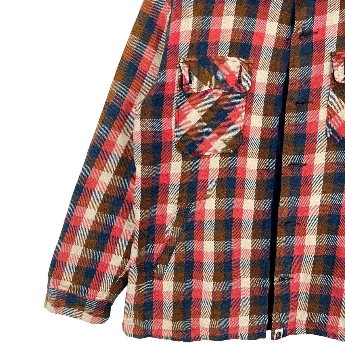 Bape 🔥 RARE VINTAGE NIGO ERA A BATHING APE CLASSIC PLAID JACKET Size US M / EU 48-50 / 2 - 5 Thumbnail
