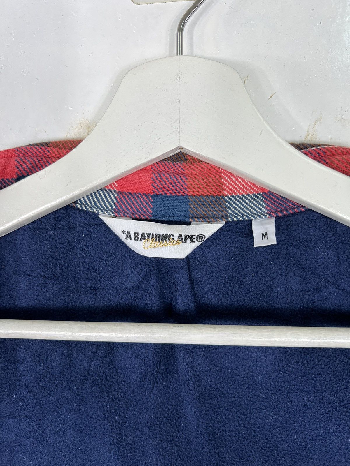 Bape 🔥 RARE VINTAGE NIGO ERA A BATHING APE CLASSIC PLAID JACKET Size US M / EU 48-50 / 2 - 9 Thumbnail