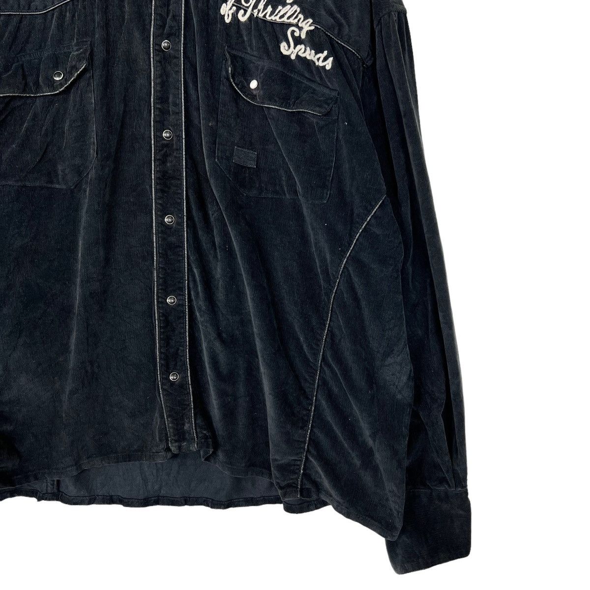 Japanese Brand NE MASTER CORDUROY WESTERN SHIRT JACKET Size US XXL / EU 58 / 5 - 5 Thumbnail