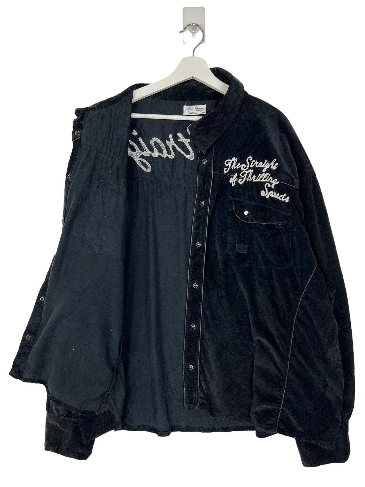 Japanese Brand NE MASTER CORDUROY WESTERN SHIRT JACKET Size US XXL / EU 58 / 5 - 6 Thumbnail