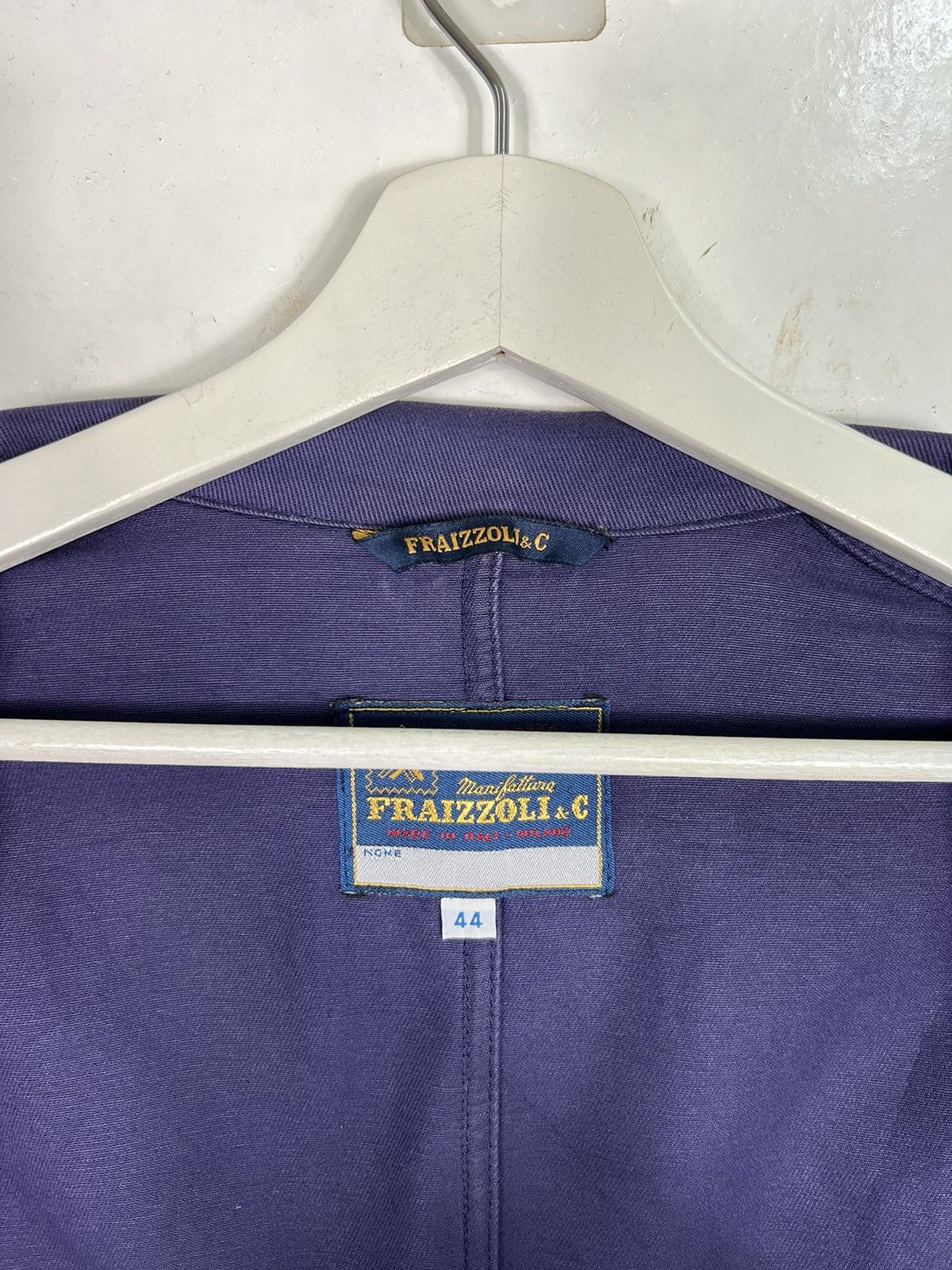 Other FRAIZZOLI HBT DOUBLE BREAST CHORE JACKET MADE IN ITALY MILAN Size US S / EU 44-46 / 1 - 9 Thumbnail