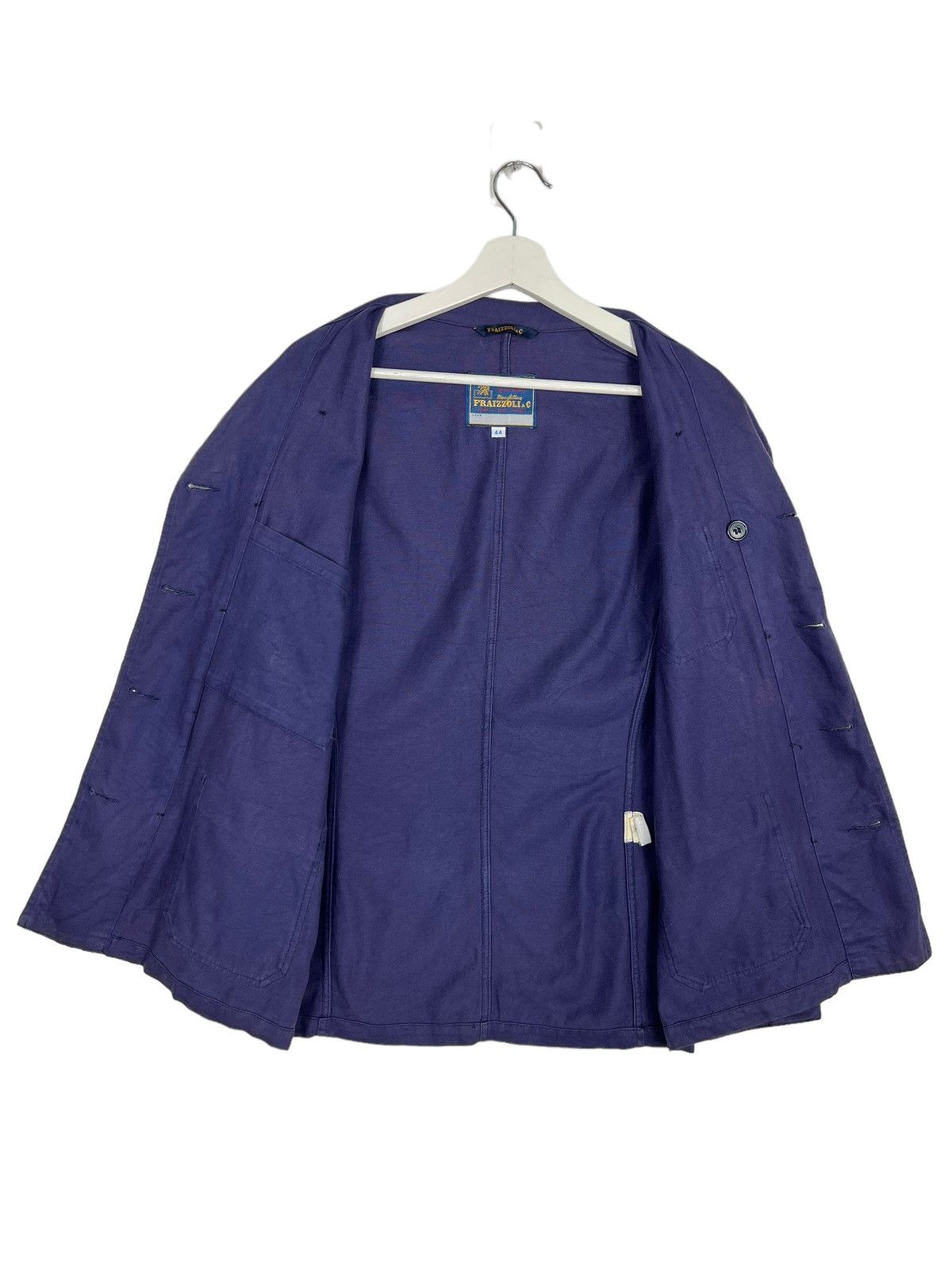 Other FRAIZZOLI HBT DOUBLE BREAST CHORE JACKET MADE IN ITALY MILAN Size US S / EU 44-46 / 1 - 6 Thumbnail