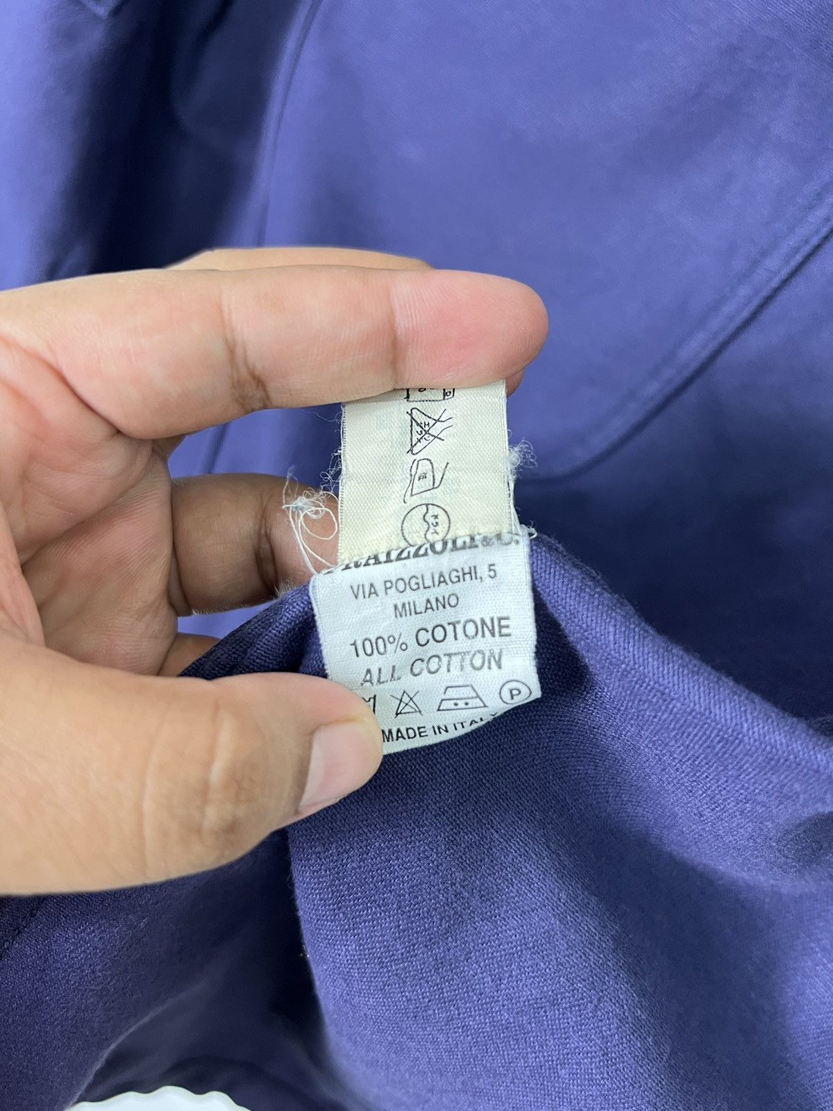 Other FRAIZZOLI HBT DOUBLE BREAST CHORE JACKET MADE IN ITALY MILAN Size US S / EU 44-46 / 1 - 11 Thumbnail