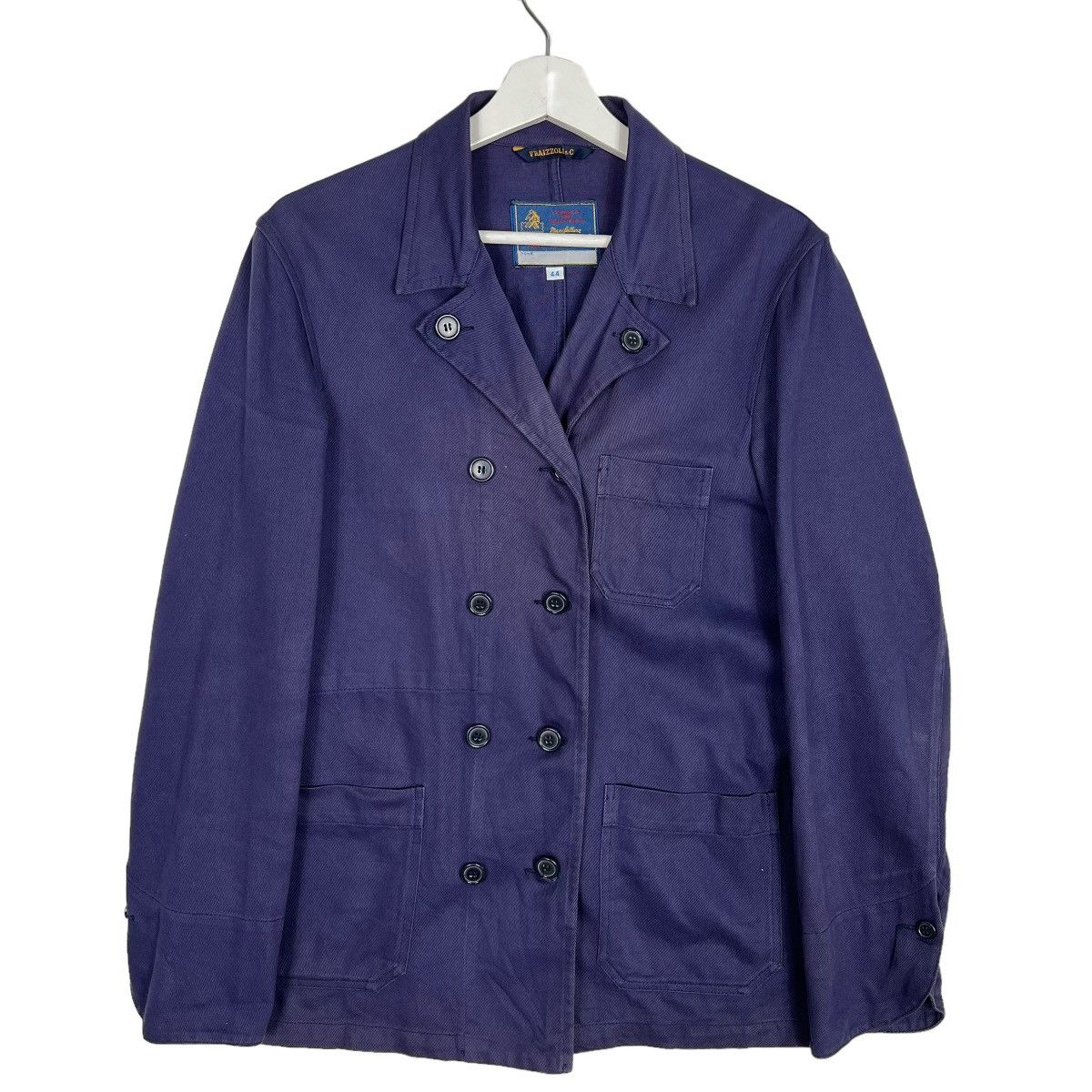 Other FRAIZZOLI HBT DOUBLE BREAST CHORE JACKET MADE IN ITALY MILAN Size US S / EU 44-46 / 1 - 1 Thumbnail
