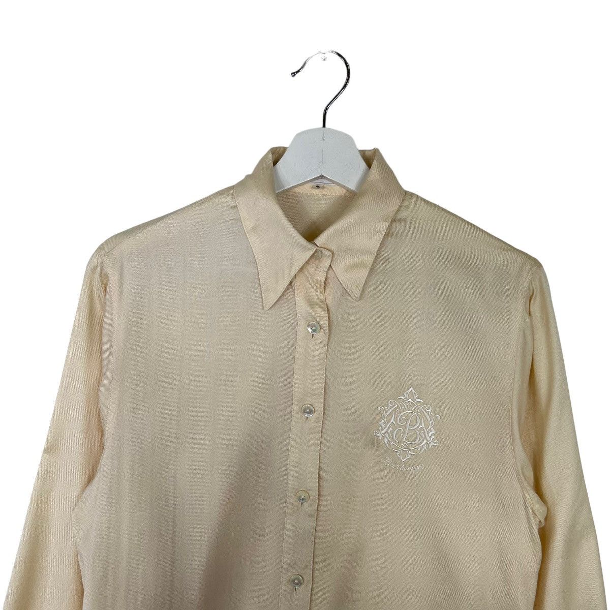 Burberry 🔥 BURBERRYS BUTTON UP SHIRT EMBROIDERY Size US M / EU 48-50 / 2 - 3 Thumbnail