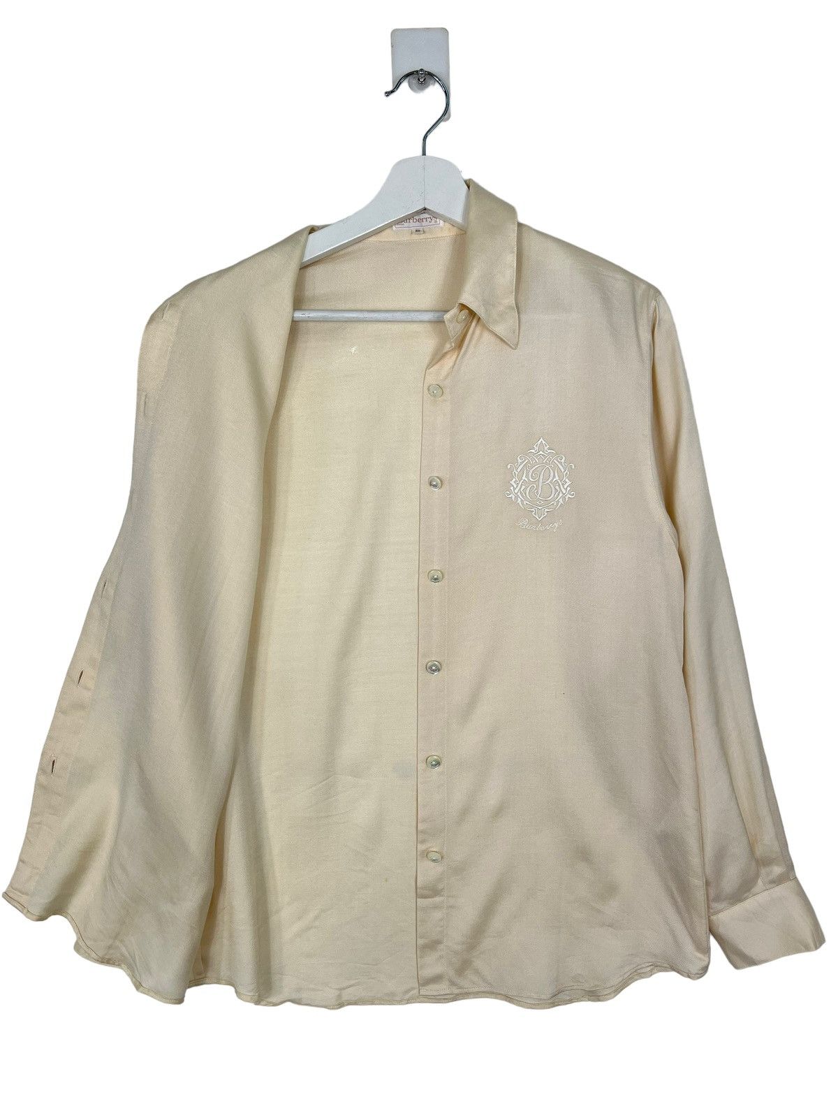 Burberry 🔥 BURBERRYS BUTTON UP SHIRT EMBROIDERY Size US M / EU 48-50 / 2 - 4 Thumbnail