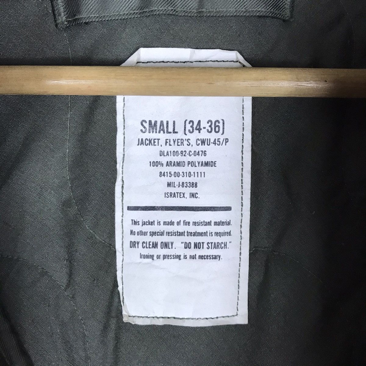 Vintage Vintage Military Flight Jacket CWU-46/P MIL-J-83388 Cold Size US S / EU 44-46 / 1 - 4 Thumbnail