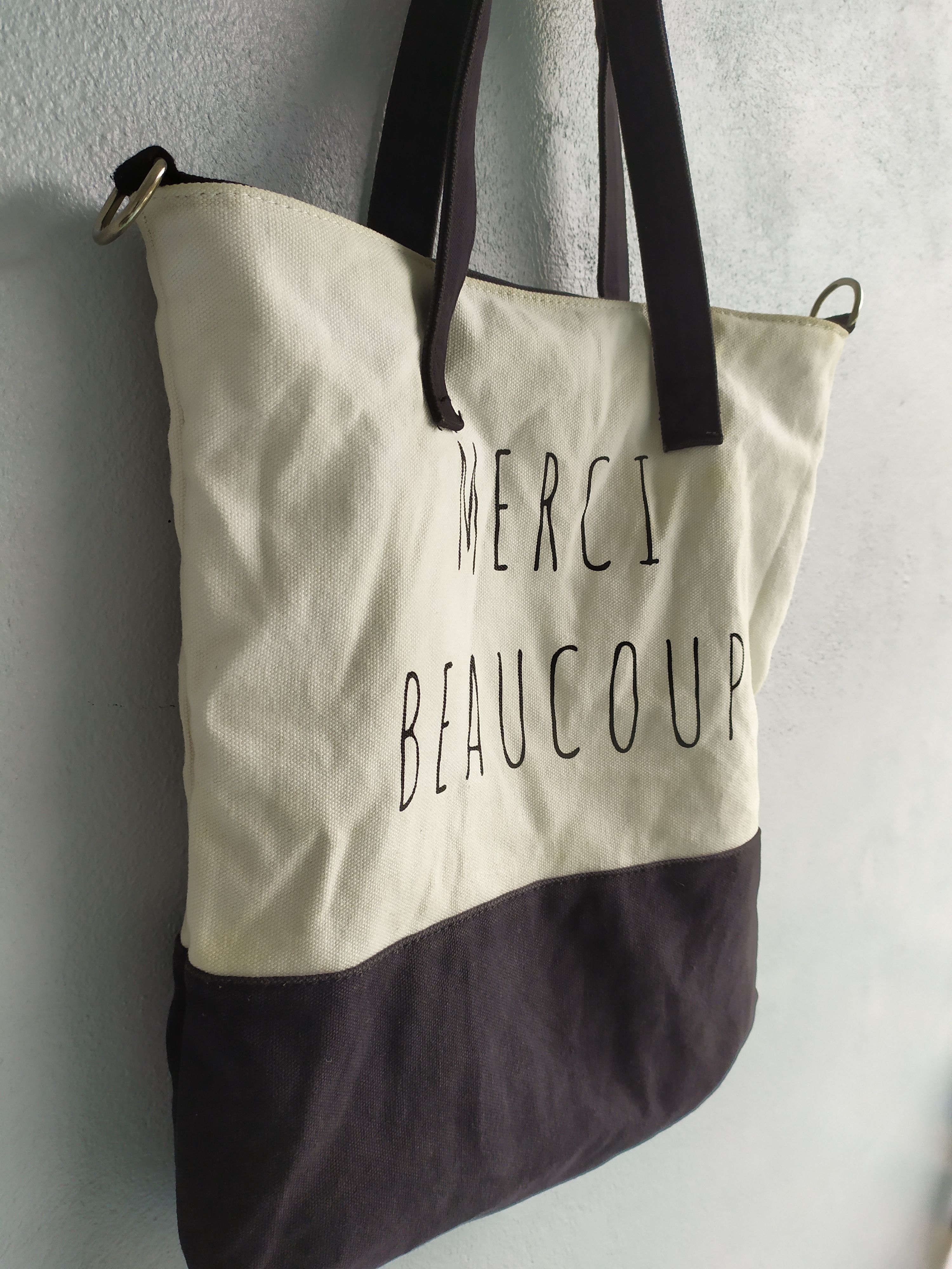 Issey Miyake × Vintage × mercibeaucoup Vintage Merci beaucoup tote bag Size ONE SIZE - 2 Thumbnail