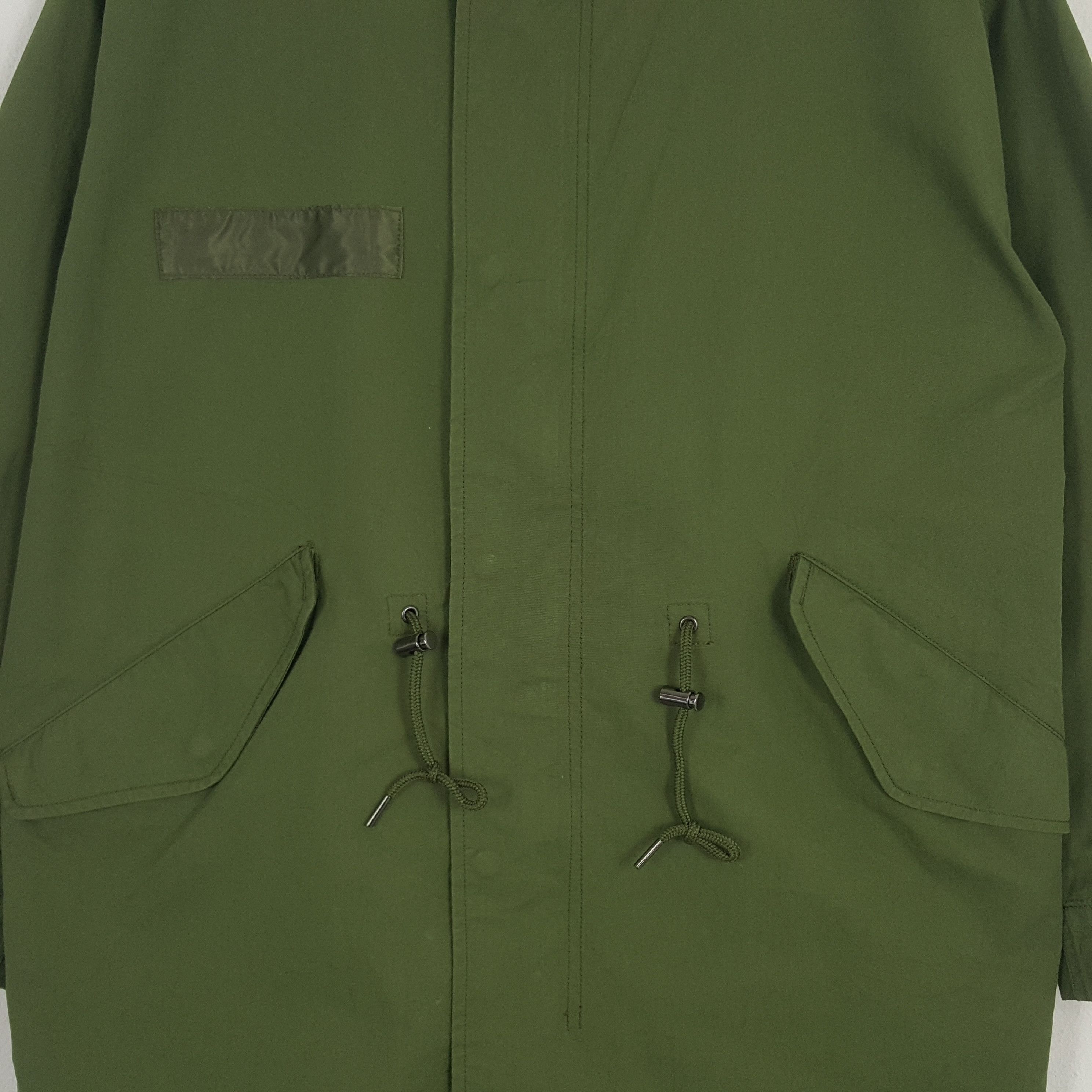 Japanese Brand × Vintage Vintage Relume Big U Art Long Military Jacket Size US XL / EU 56 / 4 - 4 Thumbnail