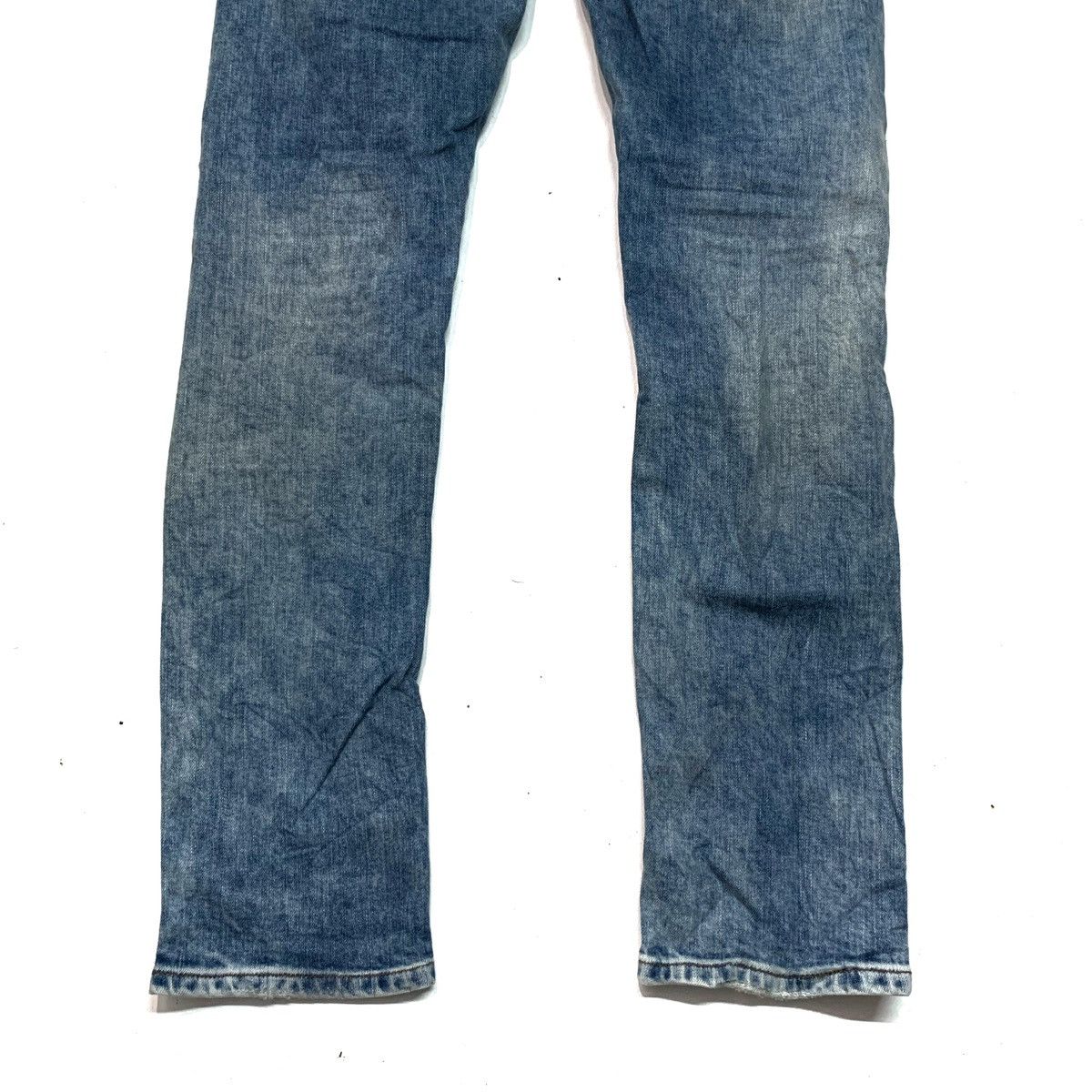 Zara Zara Man Skinny Damaged Ripped Denim Pant Size US 31 - 7 Thumbnail