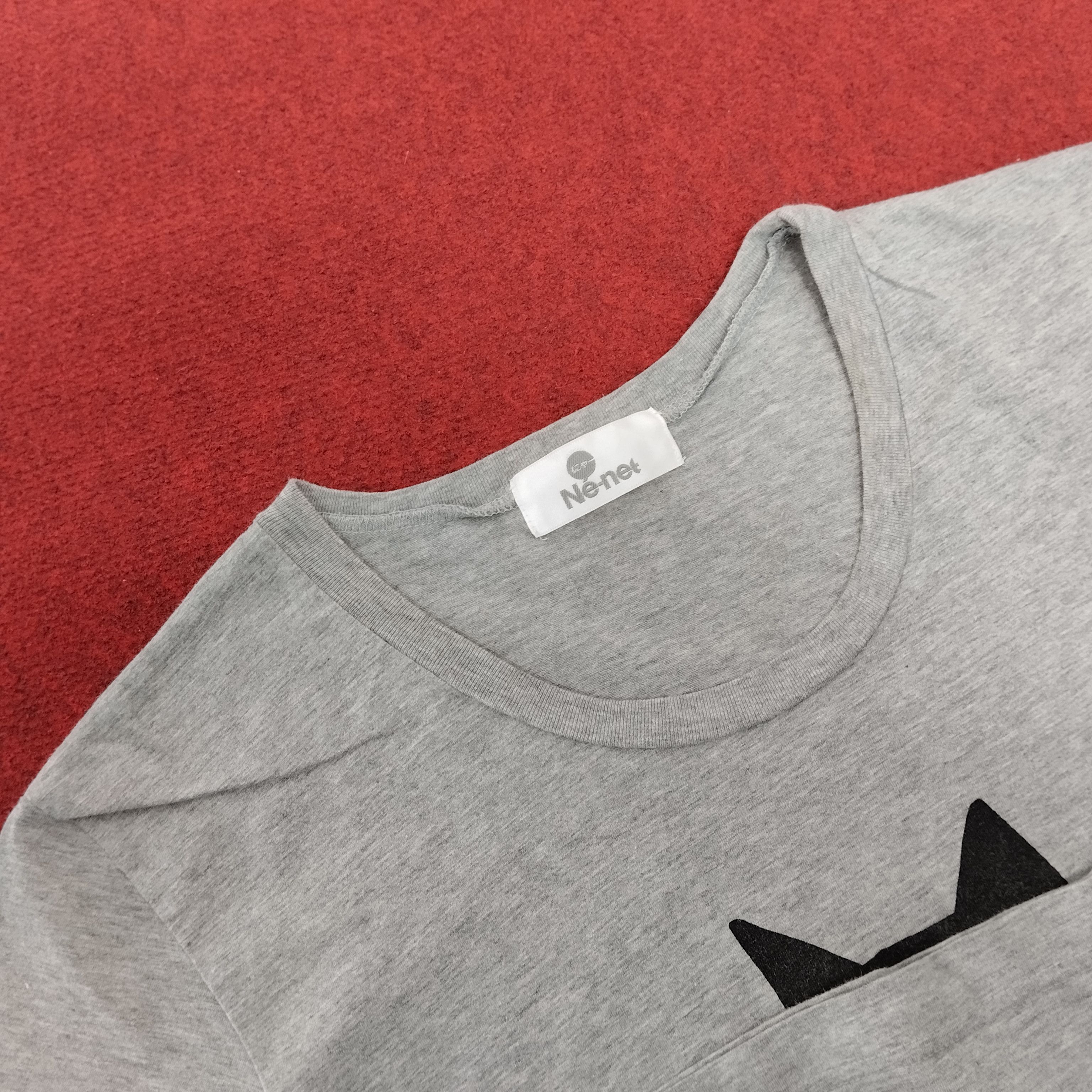 Japanese Brand × Ne-Net × Vintage Ne-Net by Issey Miyake Japanese Designer Logo Style Tshirt Size M / US 6-8 / IT 42-44 - 4 Thumbnail