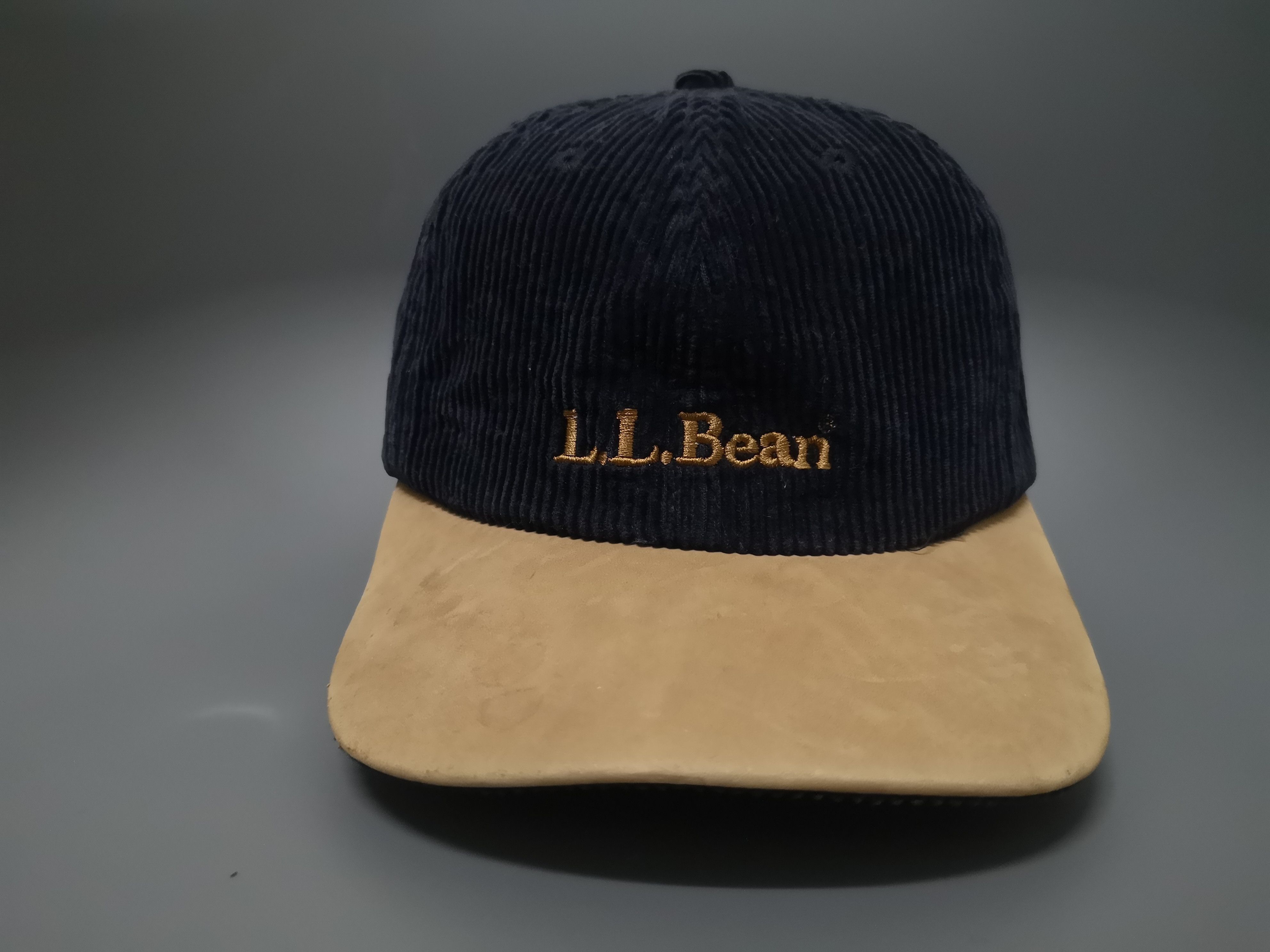 L.L. Bean × Vintage VINTAGE L.L.BEAN CORDUROY LEATHER STRAPBACK Size ONE SIZE - 2 Thumbnail