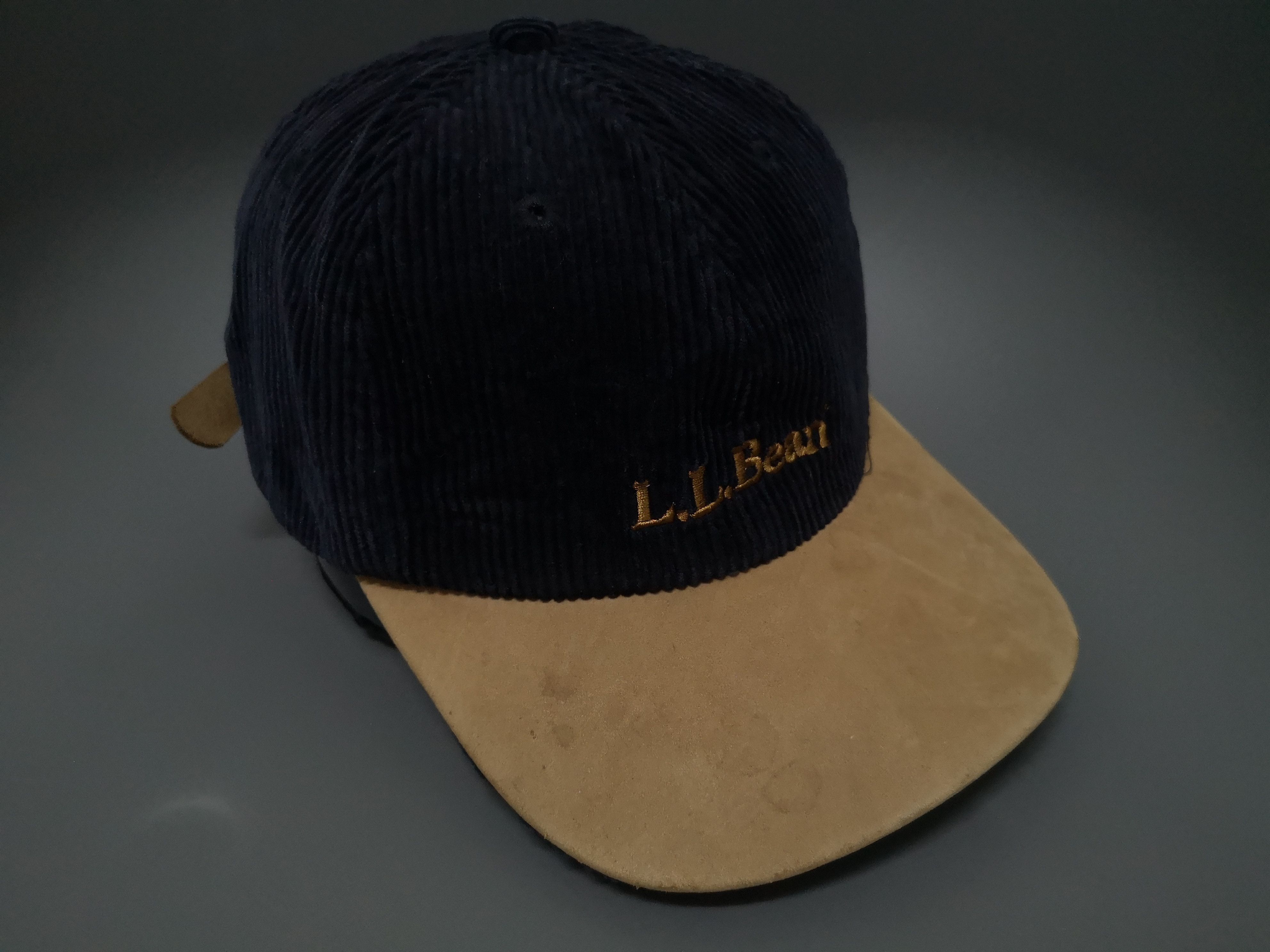 L.L. Bean × Vintage VINTAGE L.L.BEAN CORDUROY LEATHER STRAPBACK Size ONE SIZE - 5 Thumbnail