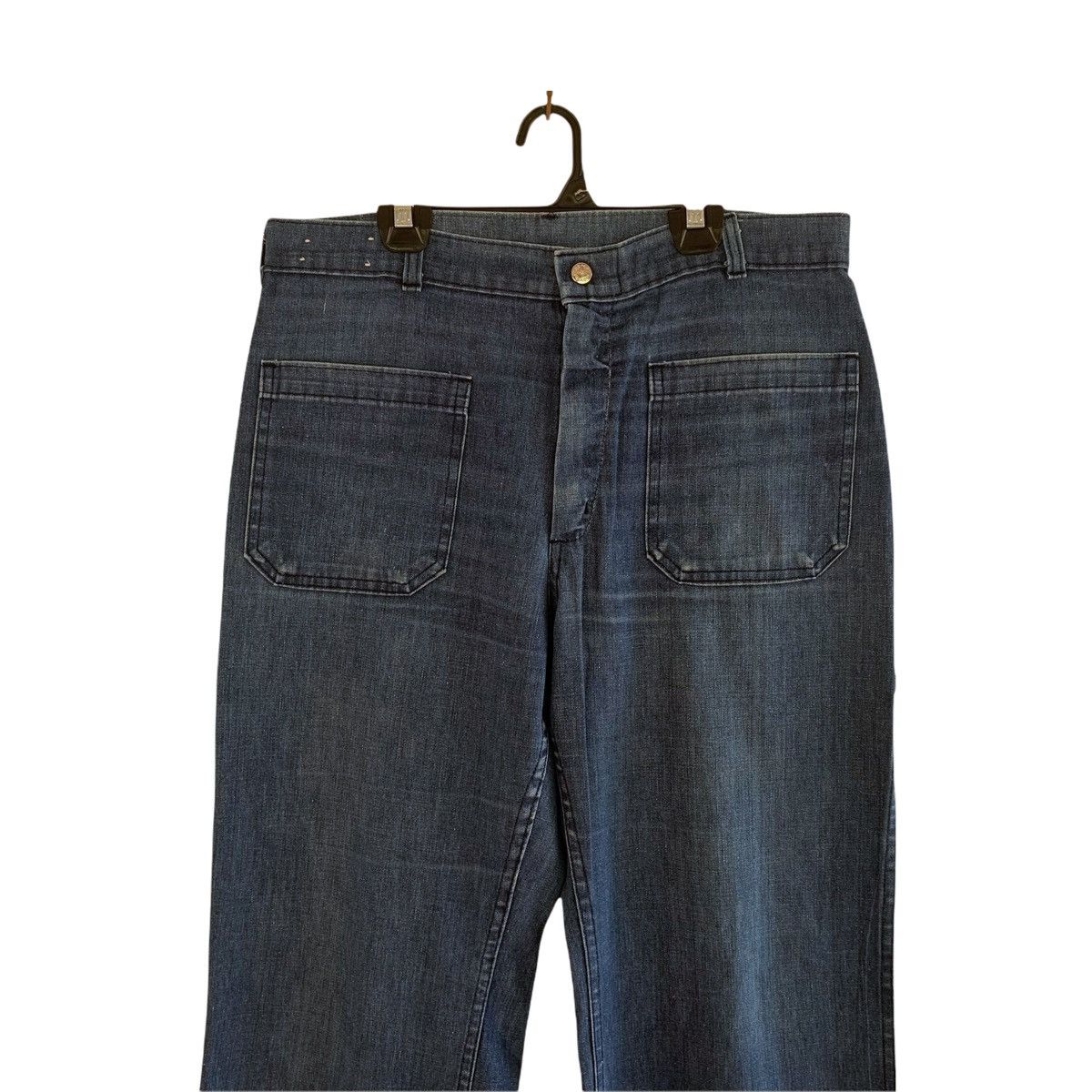 Naval Clothing Factory × Vintage Navdungaree Navy Sailor Utility Pant Size US 33 - 3 Thumbnail