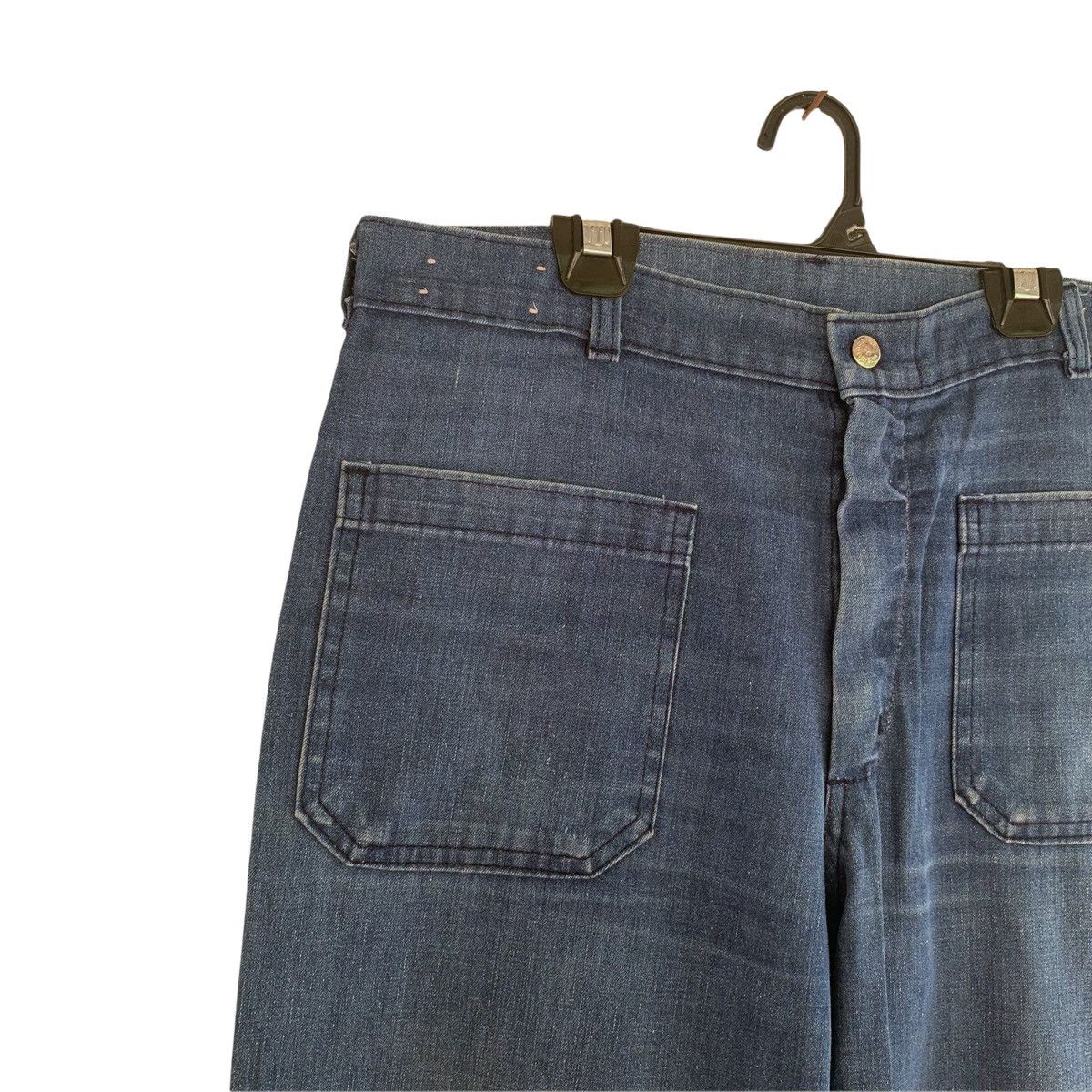 Naval Clothing Factory × Vintage Navdungaree Navy Sailor Utility Pant Size US 33 - 5 Thumbnail