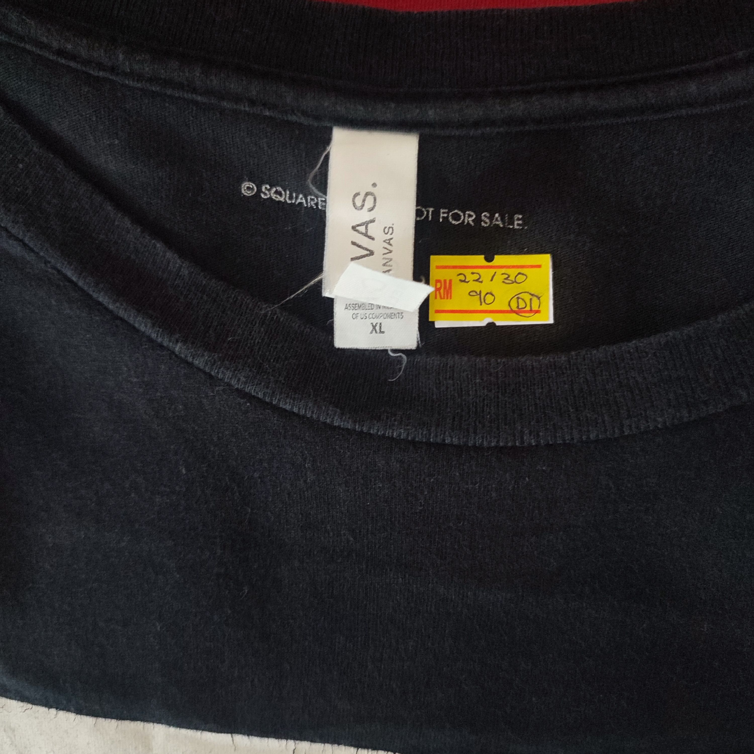 Playstation × The Game Final Fantasy PlayStation Game Tshirt Size US XL / EU 56 / 4 - 5 Thumbnail
