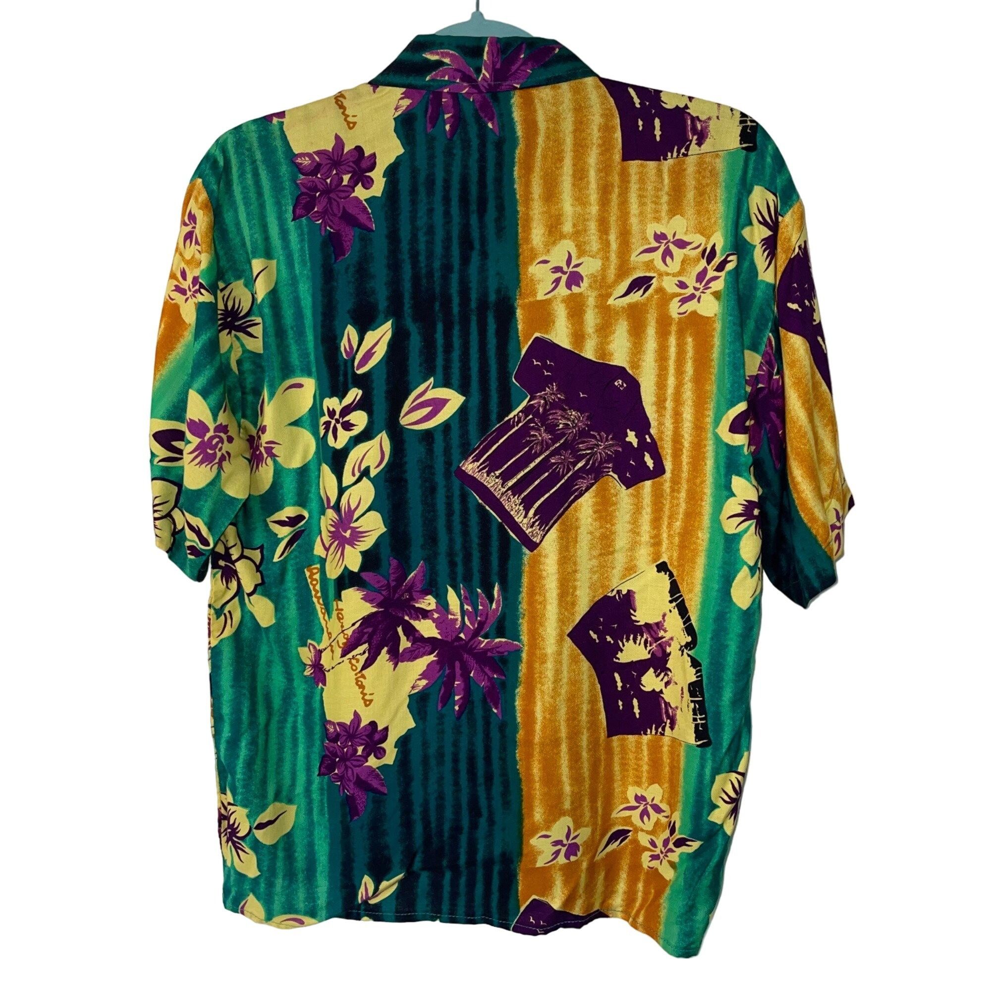 Domon Produce By Rope Vintage 90s Mens Shirt Size Medium