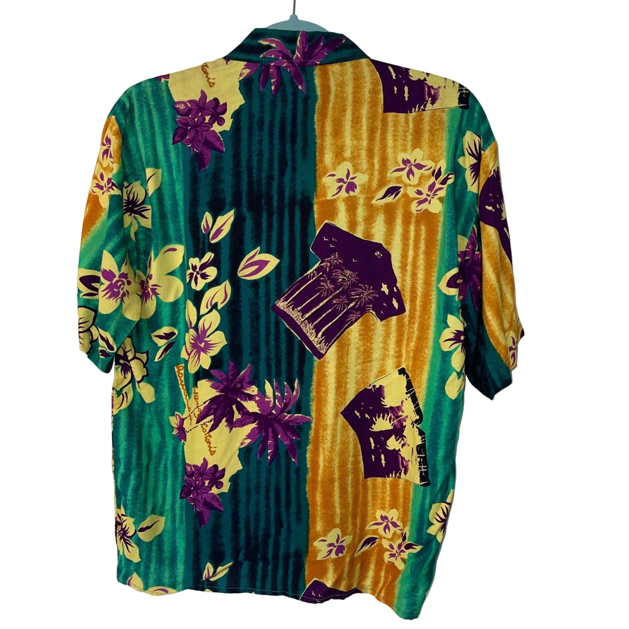 Domon Produce By Rope Vintage 90s Mens Shirt Size Medium
