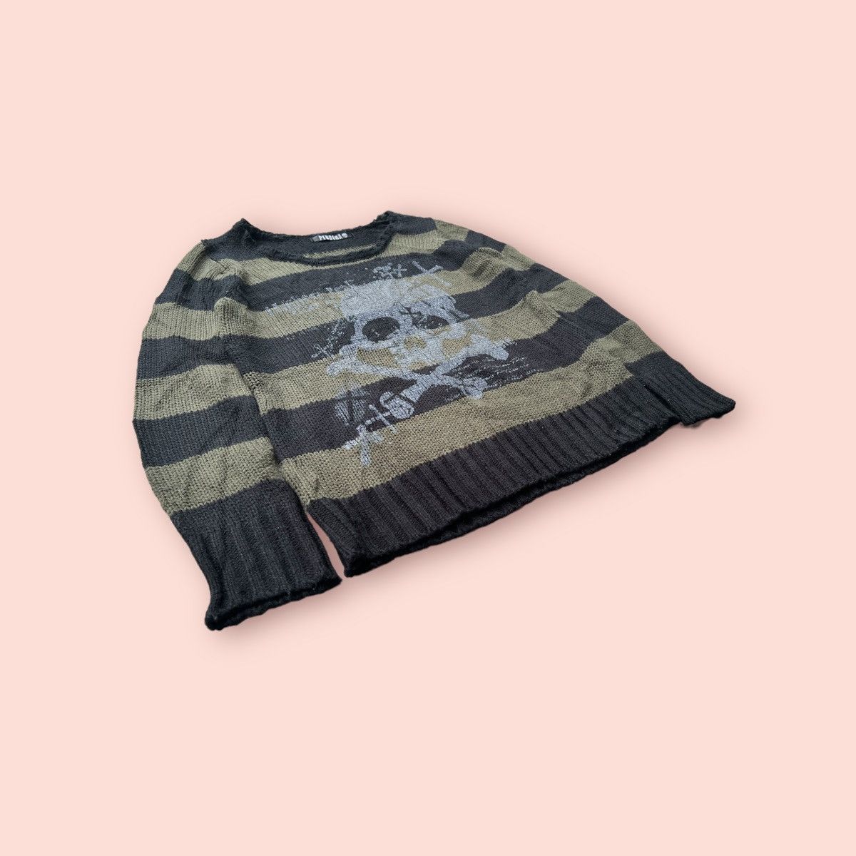 Japanese Brand RARE PENDORA SKULL PRINTED KNITWEAR Size L / US 10 / IT 46 - 7 Thumbnail