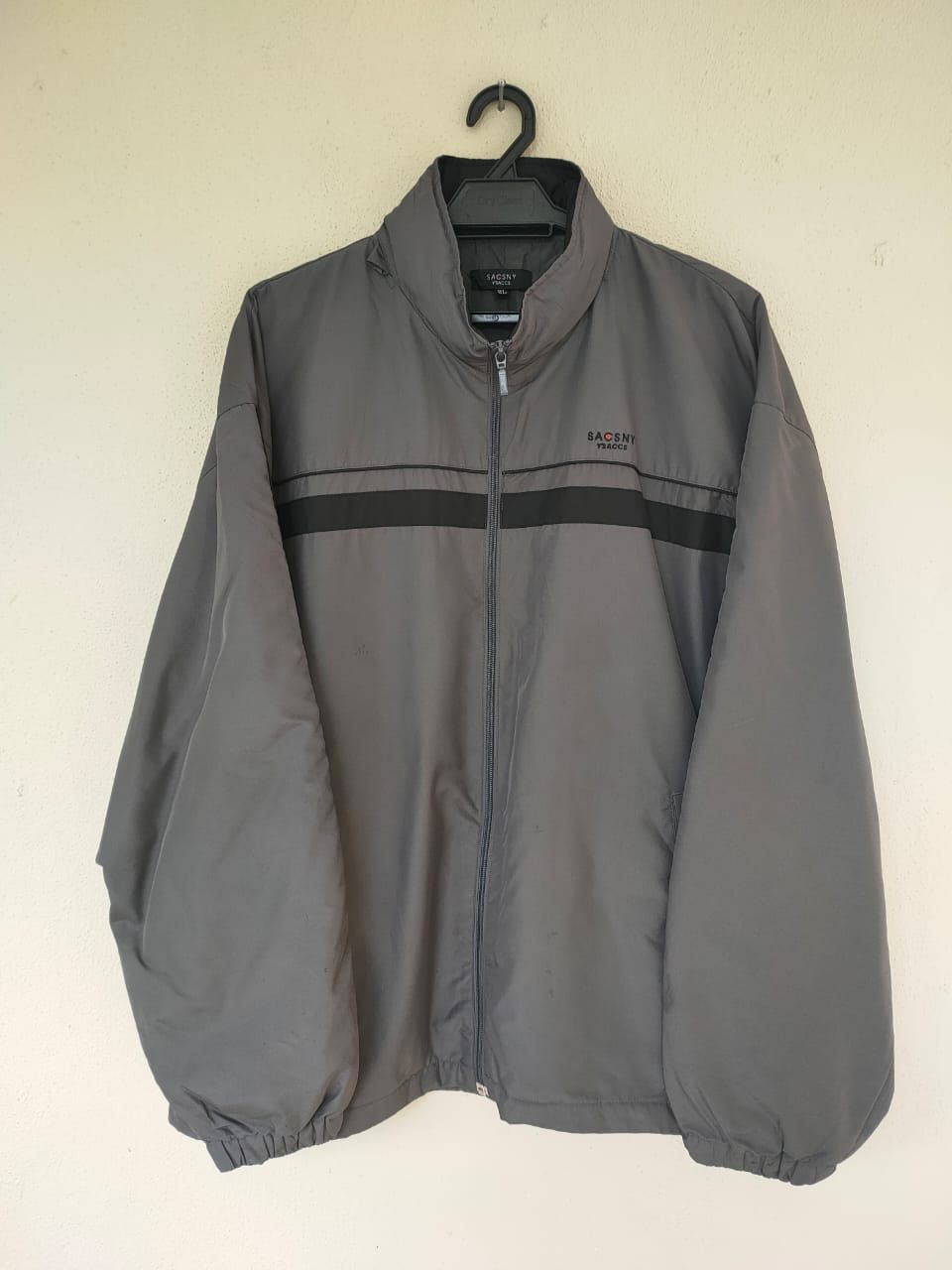 image of Sacsny Y,s Accs Windbreaker in Grey, Men's (Size XL)