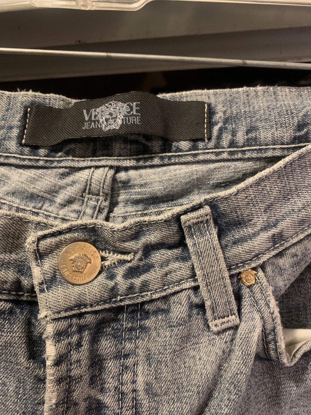 Versace × Versace Jeans Couture 90s Versace Jeans Couture Size US 31 - 2 Thumbnail
