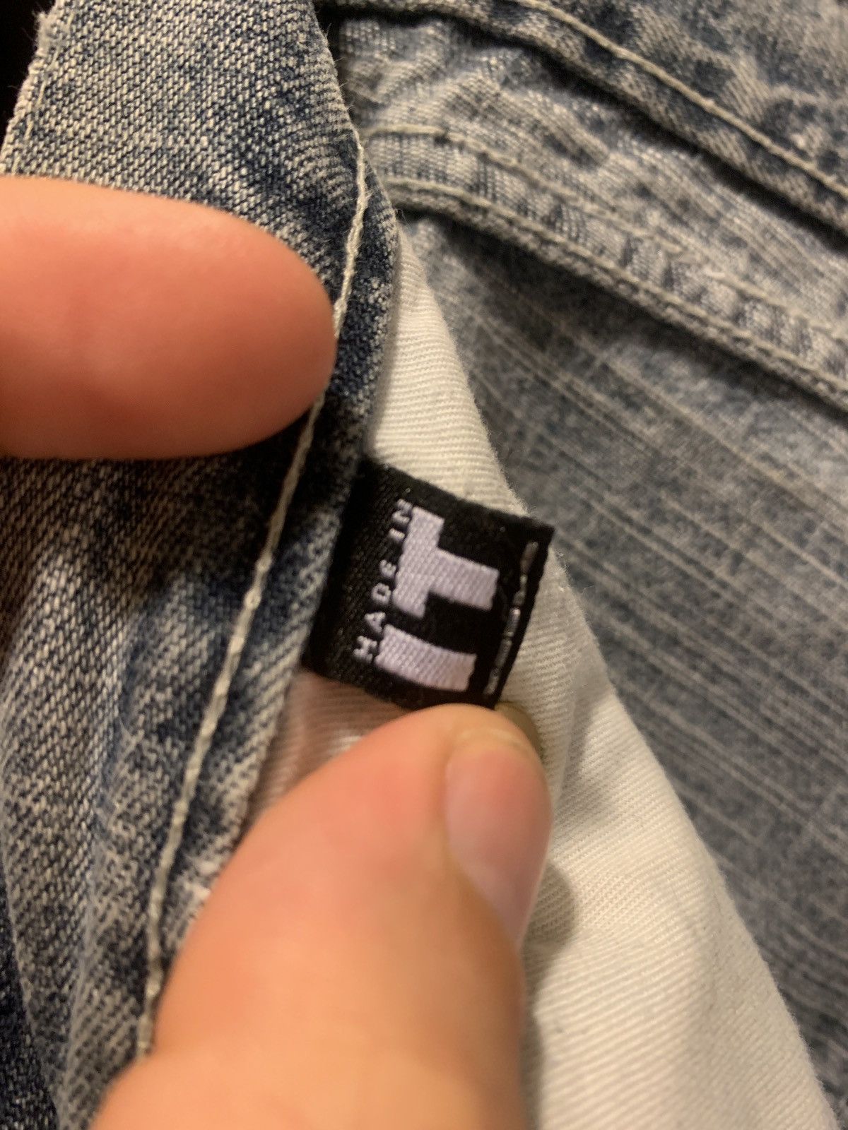 Versace × Versace Jeans Couture 90s Versace Jeans Couture Size US 31 - 10 Thumbnail