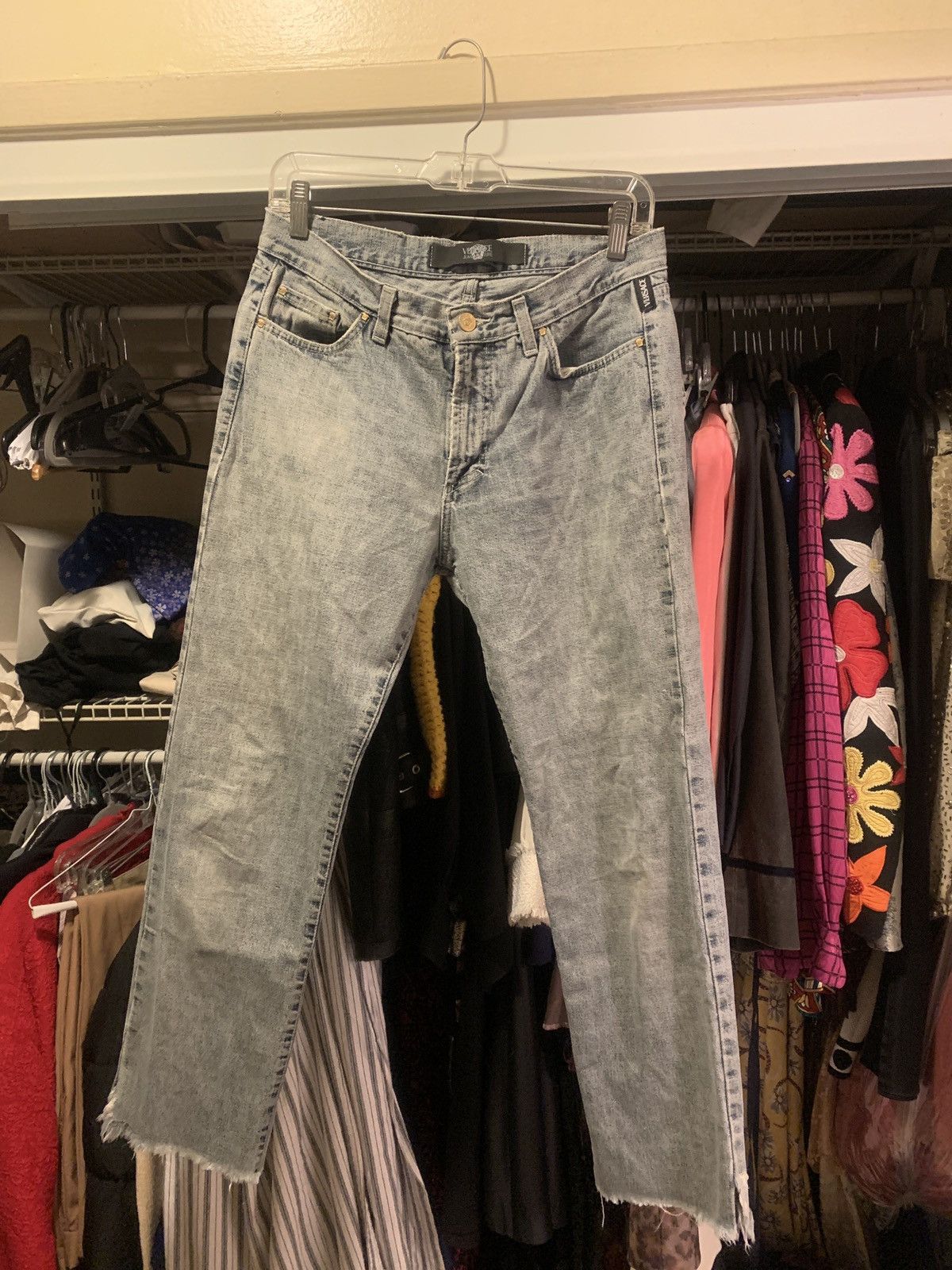 Versace × Versace Jeans Couture 90s Versace Jeans Couture Size US 31 - 1 Thumbnail