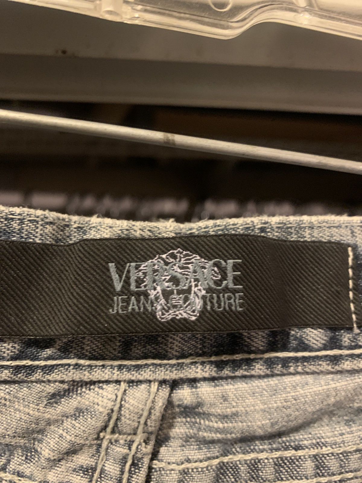 Versace × Versace Jeans Couture 90s Versace Jeans Couture Size US 31 - 5 Thumbnail