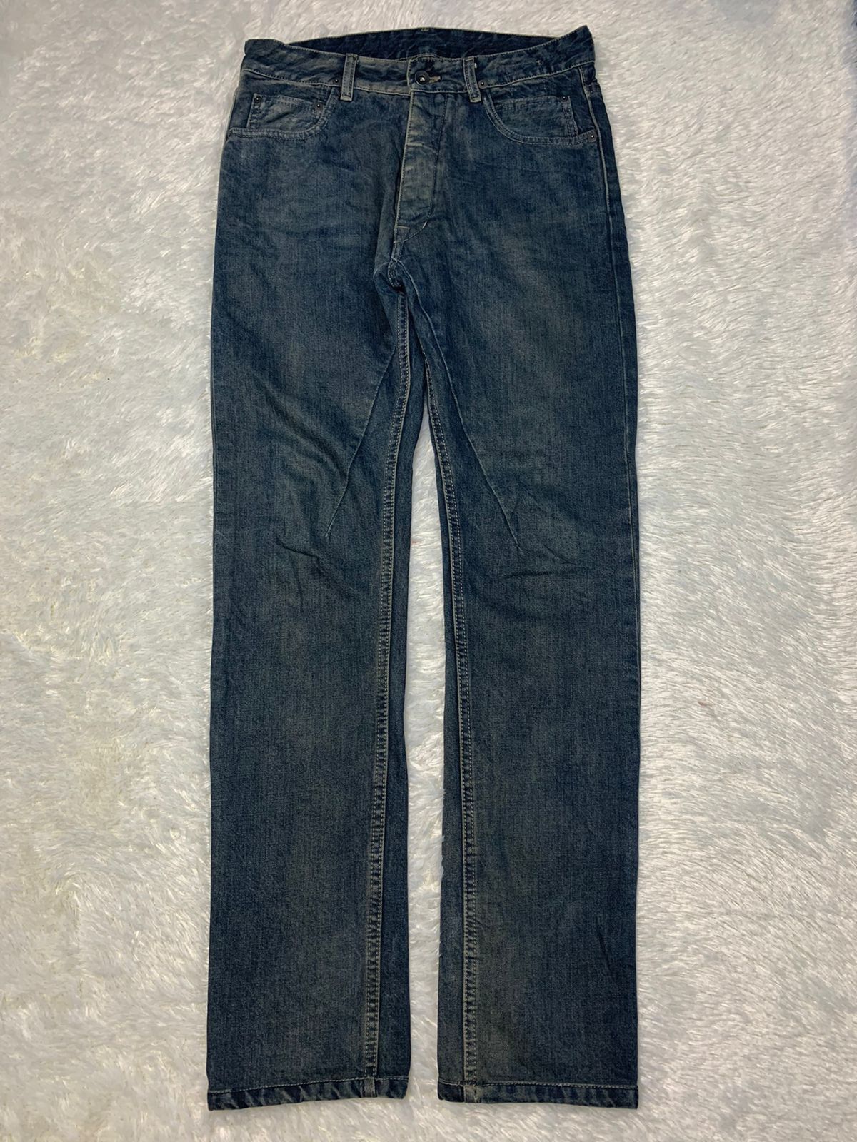 Rick Owens Selvedge Denim Hustler Torrence cut FW16 | Grailed