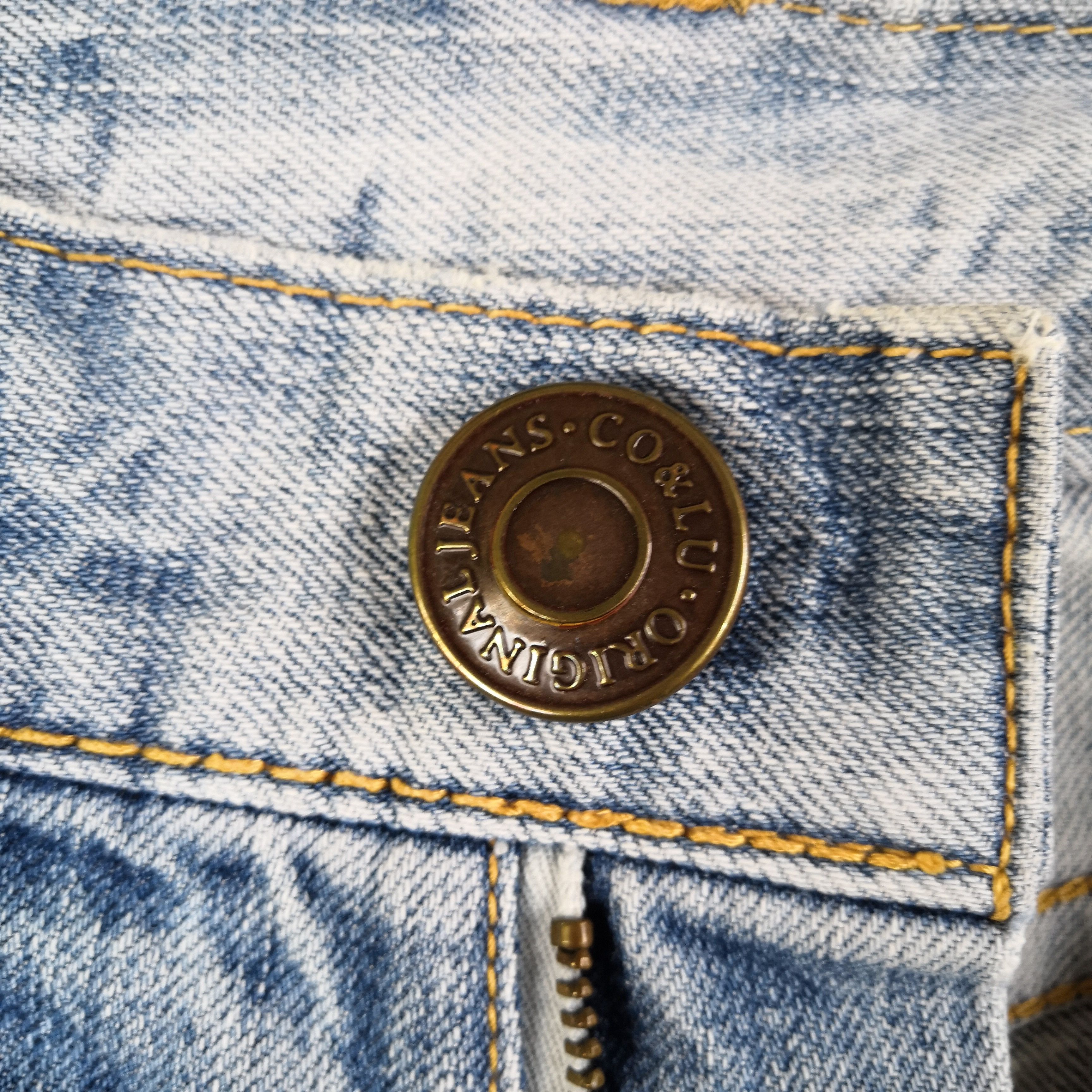 Japanese Brand Vintage Japanese Distressed Jeans Streetwear Grunge Denim Size US 32 / EU 48 - 9 Thumbnail