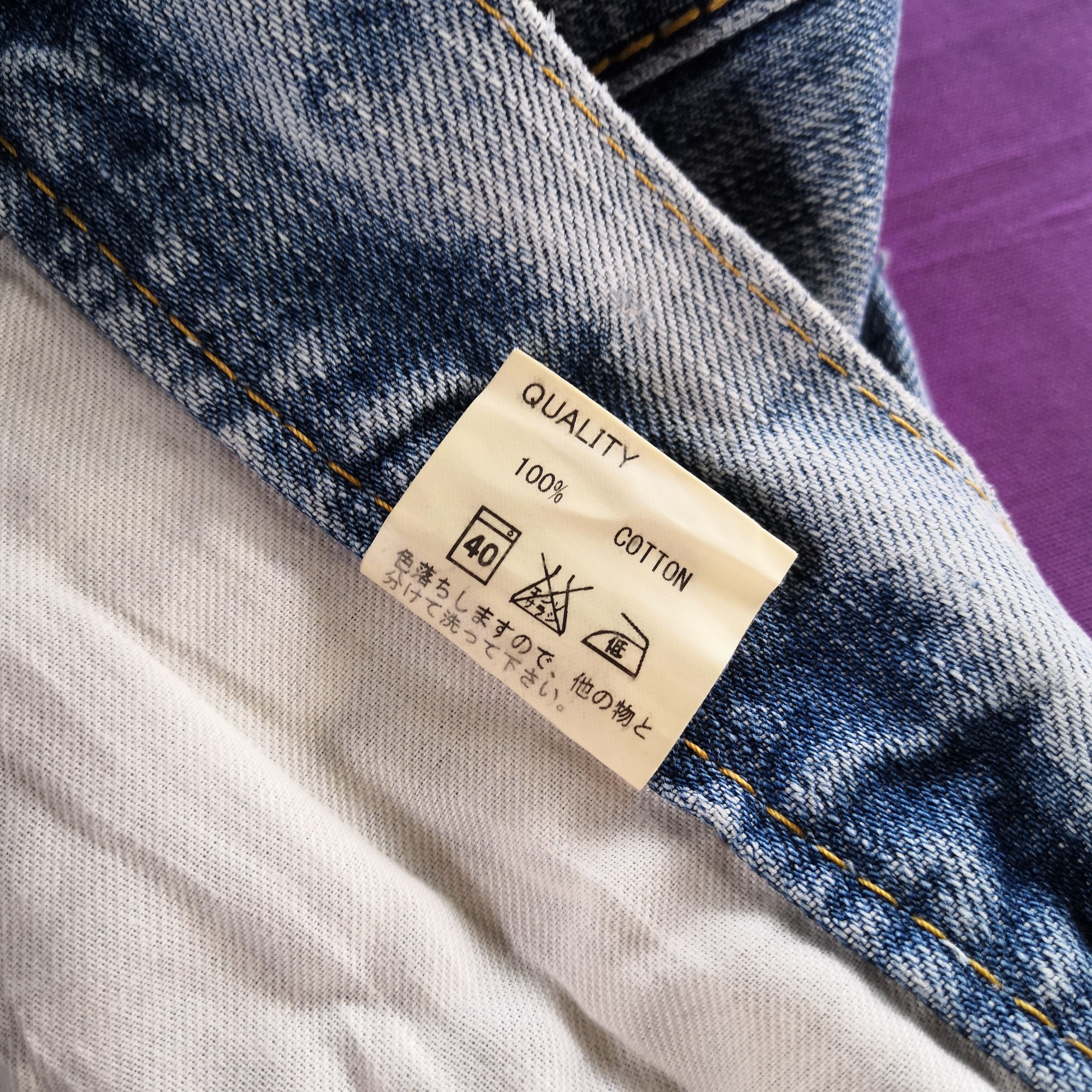 Japanese Brand Vintage Japanese Distressed Jeans Streetwear Grunge Denim Size US 32 / EU 48 - 11 Thumbnail