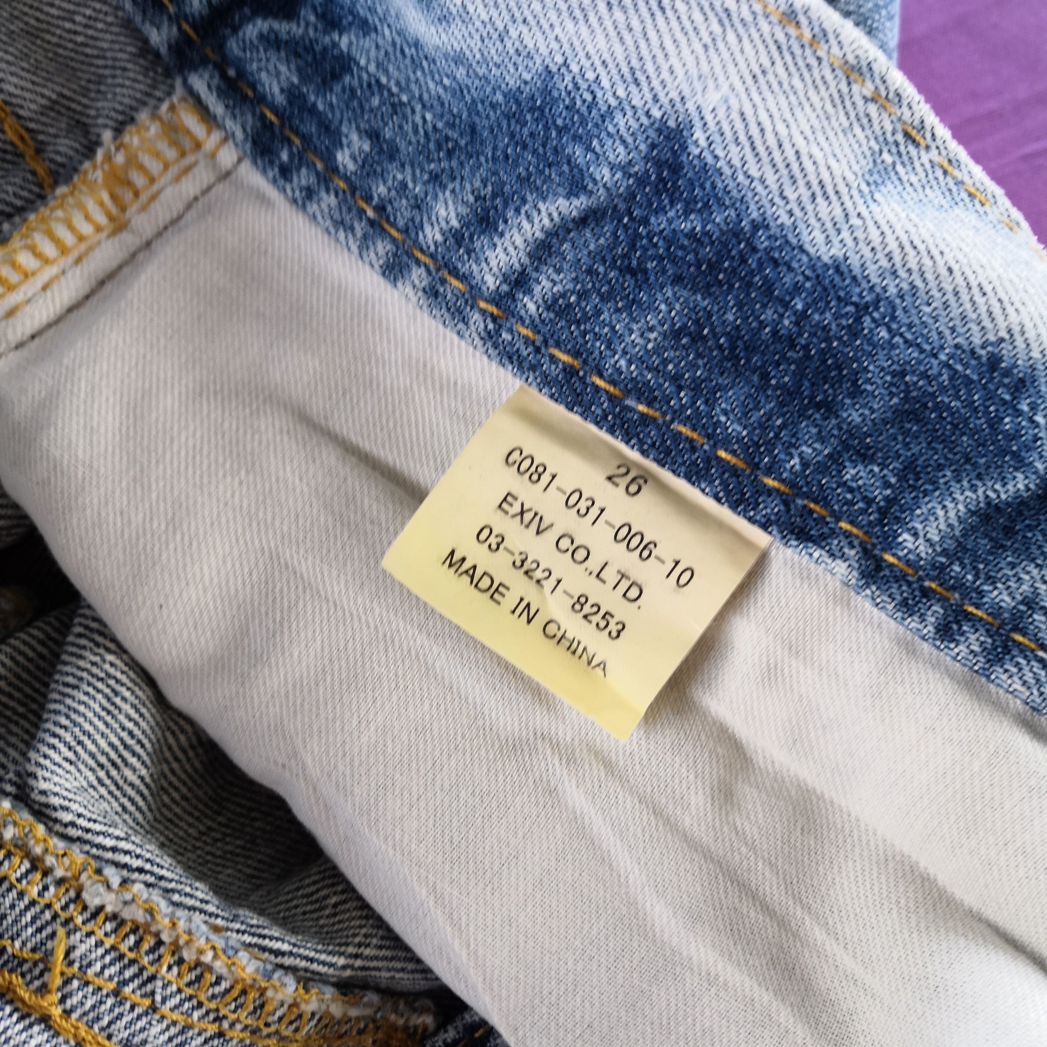 Japanese Brand Vintage Japanese Distressed Jeans Streetwear Grunge Denim Size US 32 / EU 48 - 10 Thumbnail