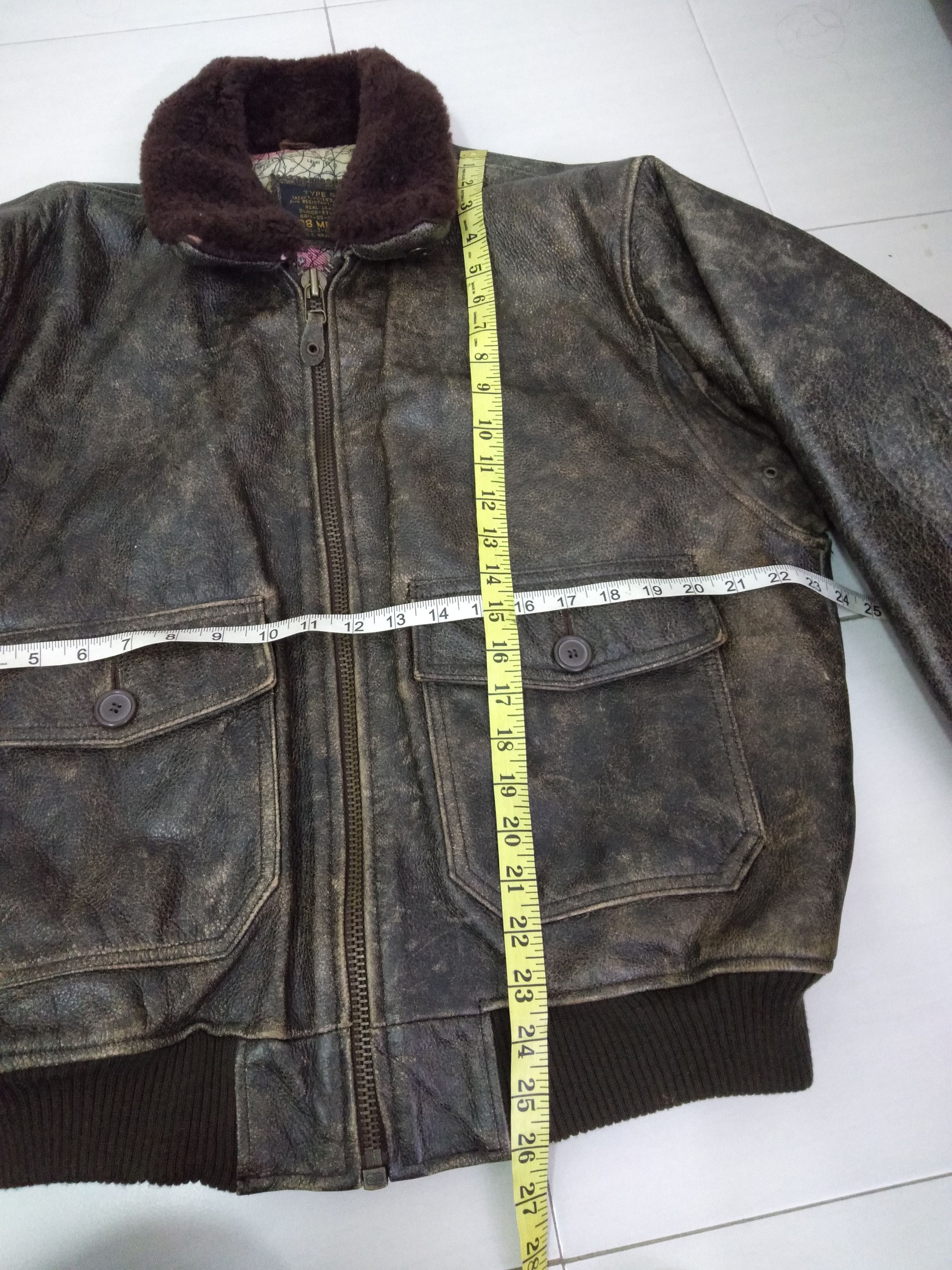 Other G-1 US Navy Air Force Leather Jacket Size US M / EU 48-50 / 2 - 11 Thumbnail
