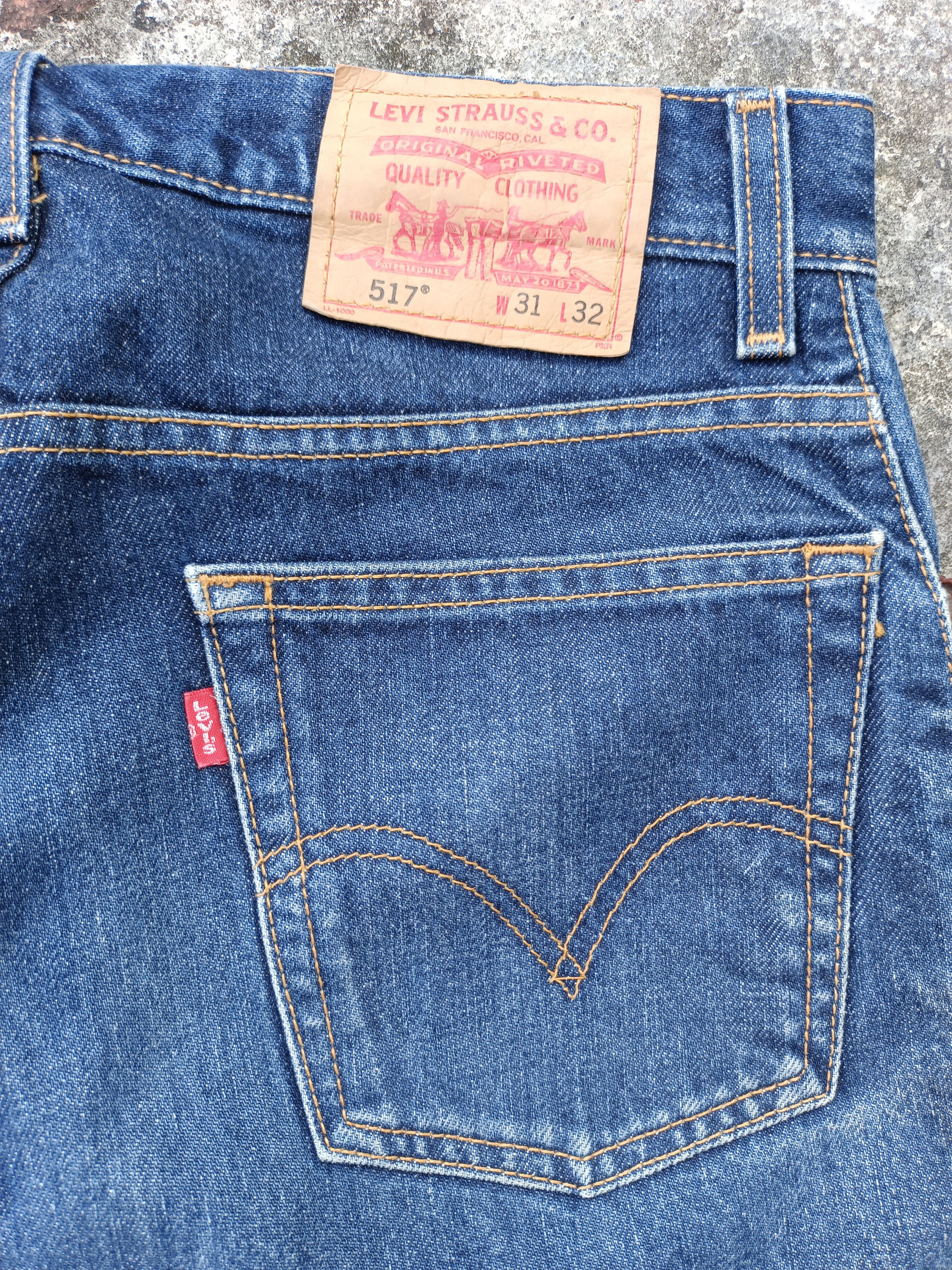 Levi's × Levi's Vintage Clothing Levi's 517 Flare Bootcut Jean Size US 31 - 4 Thumbnail