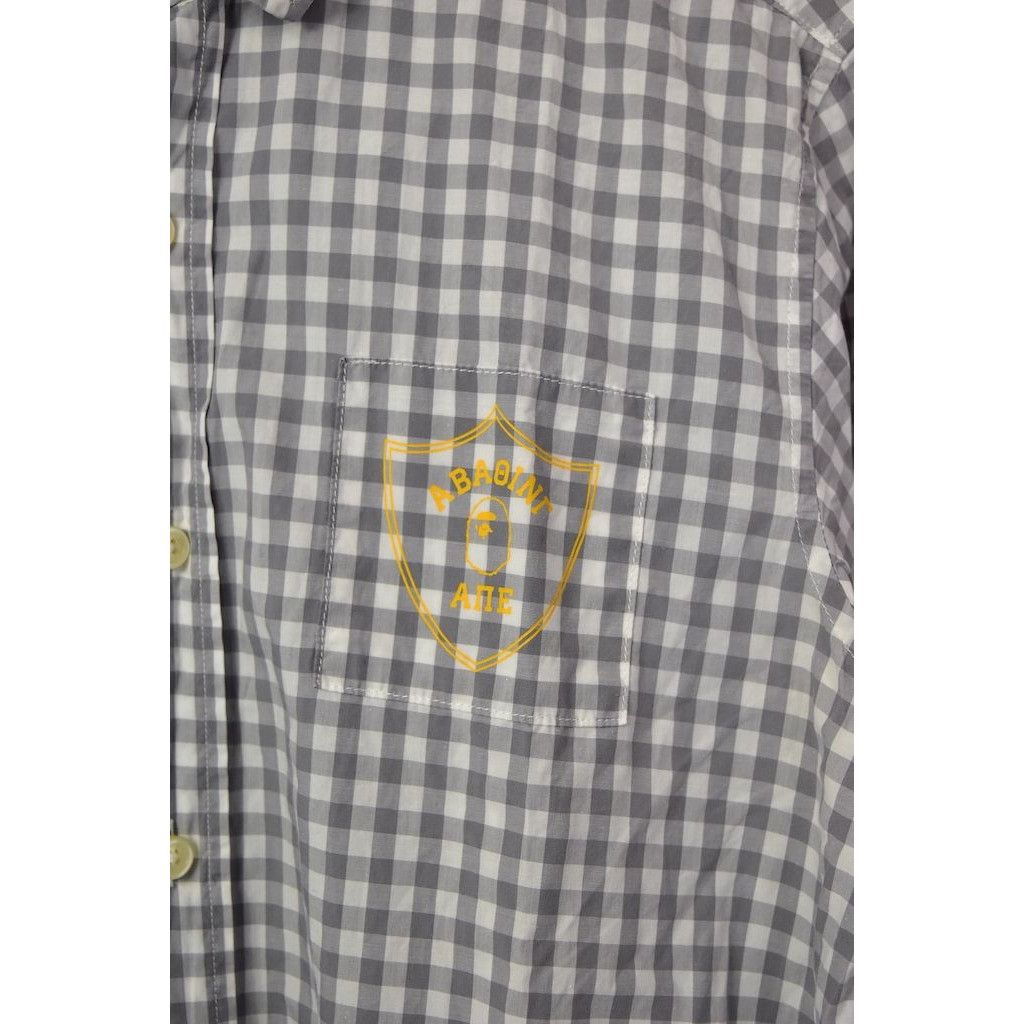 Bape × Nigo College Button Up Shirt Size US M / EU 48-50 / 2 - 3 Thumbnail